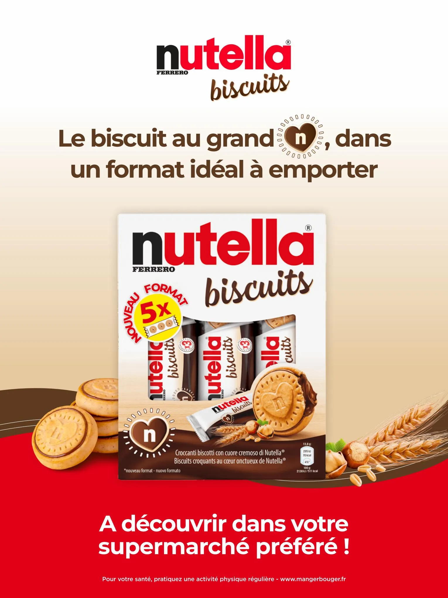 Catalogue Nouveau format Nutella Biscuits ! , page 00001