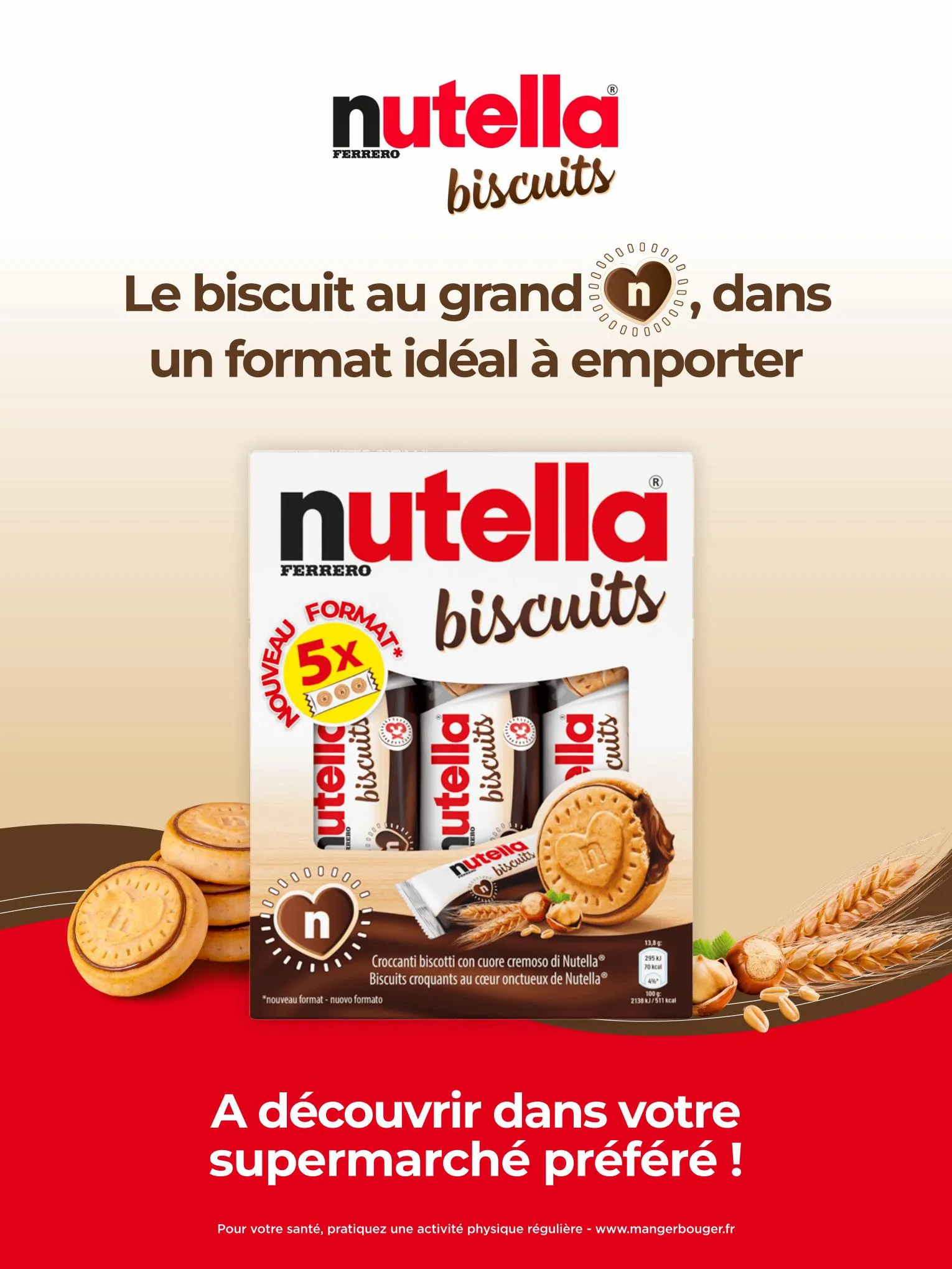 Catalogue Nouveau format Nutella Biscuits ! , page 00004