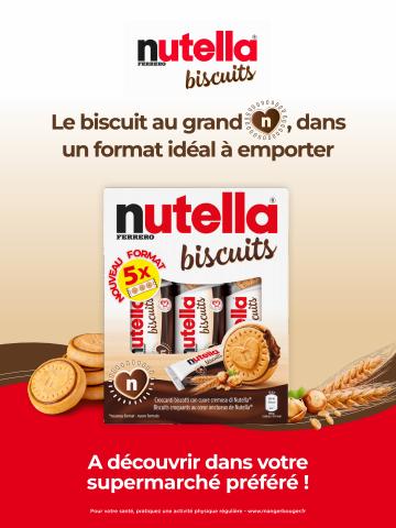 Promos de Hyper-Supermarchés à Marseille | Nouveau format Nutella Biscuits !  sur Nutella | 09/06/2022 - 08/07/2022