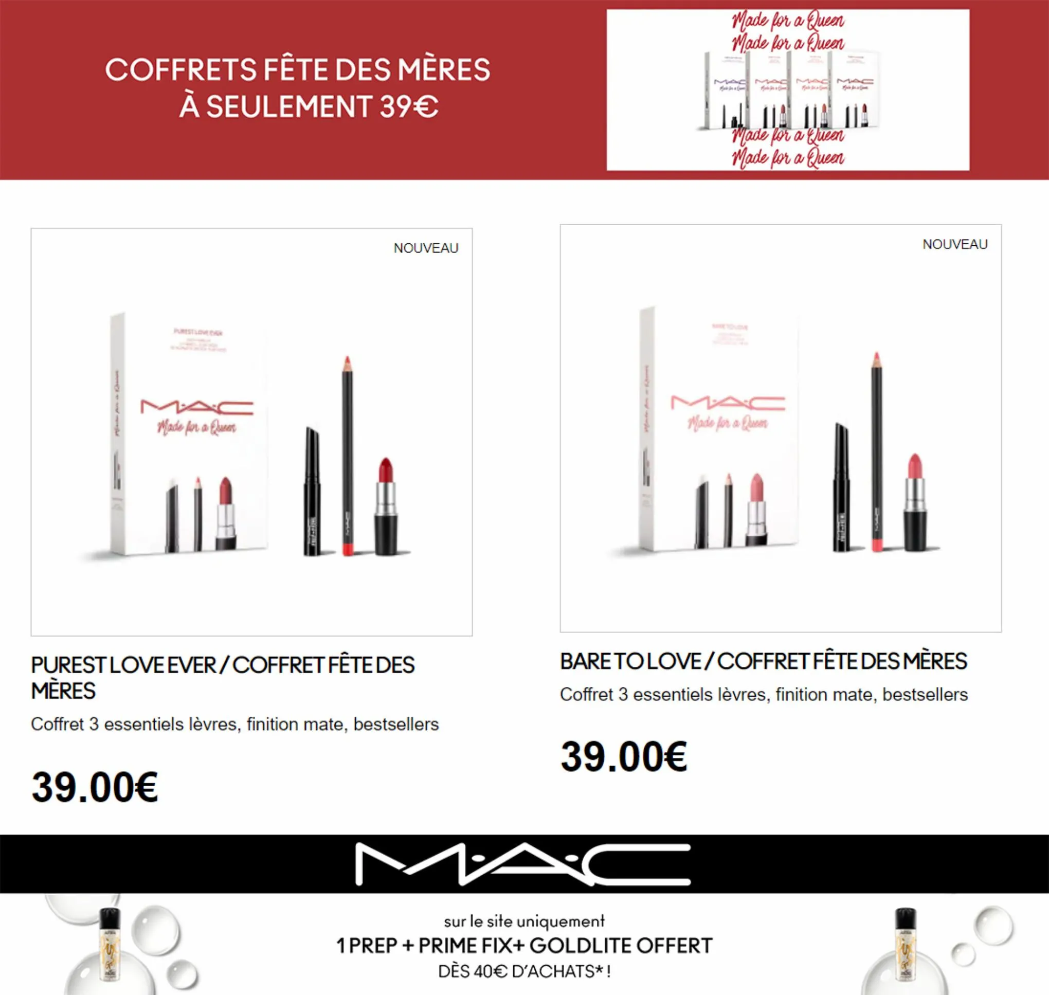 Catalogue COFFRETS FÊTE DES MÈRES, page 00004