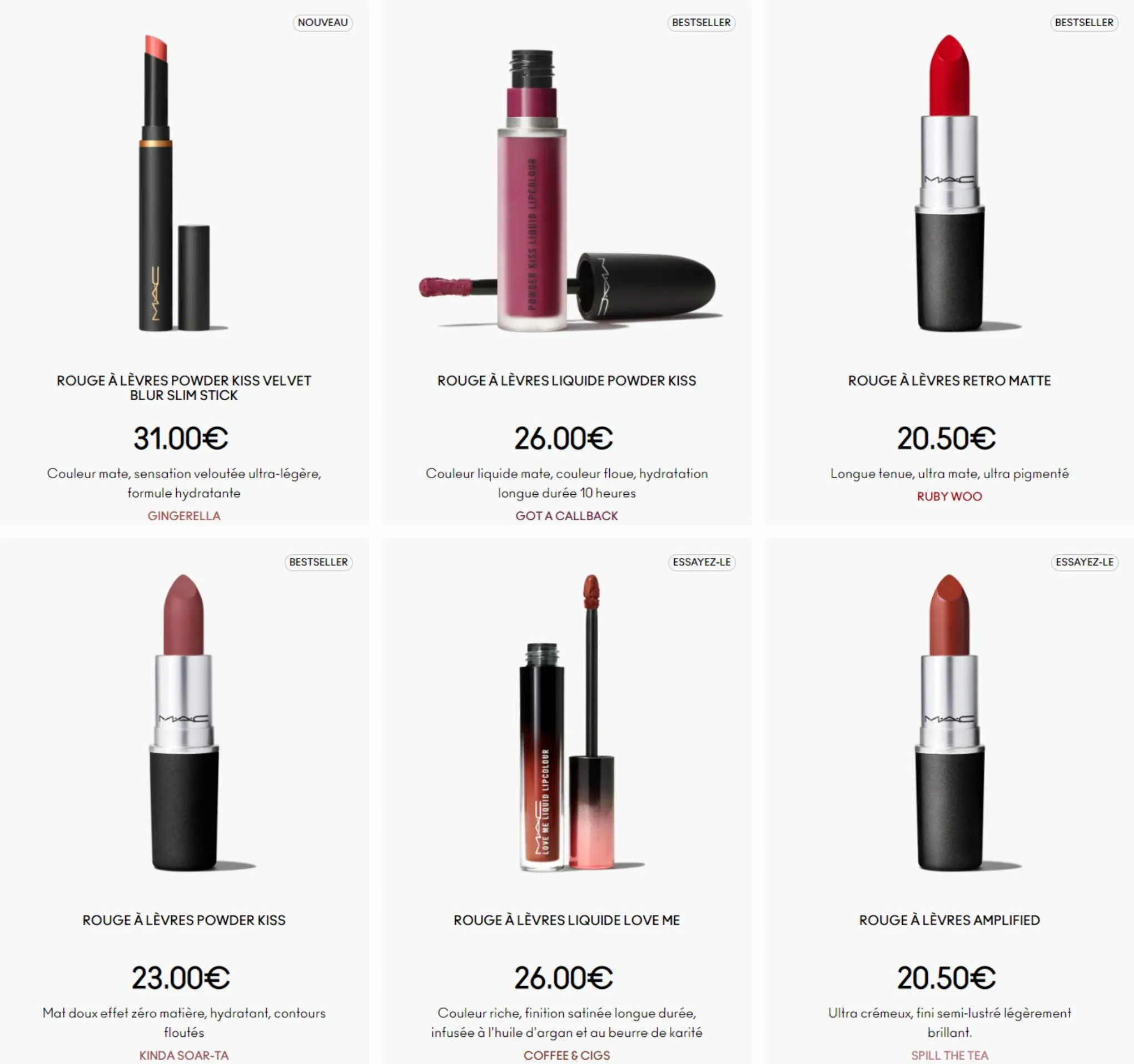 Catalogue PROMOS MAC Cosmetics, page 00002