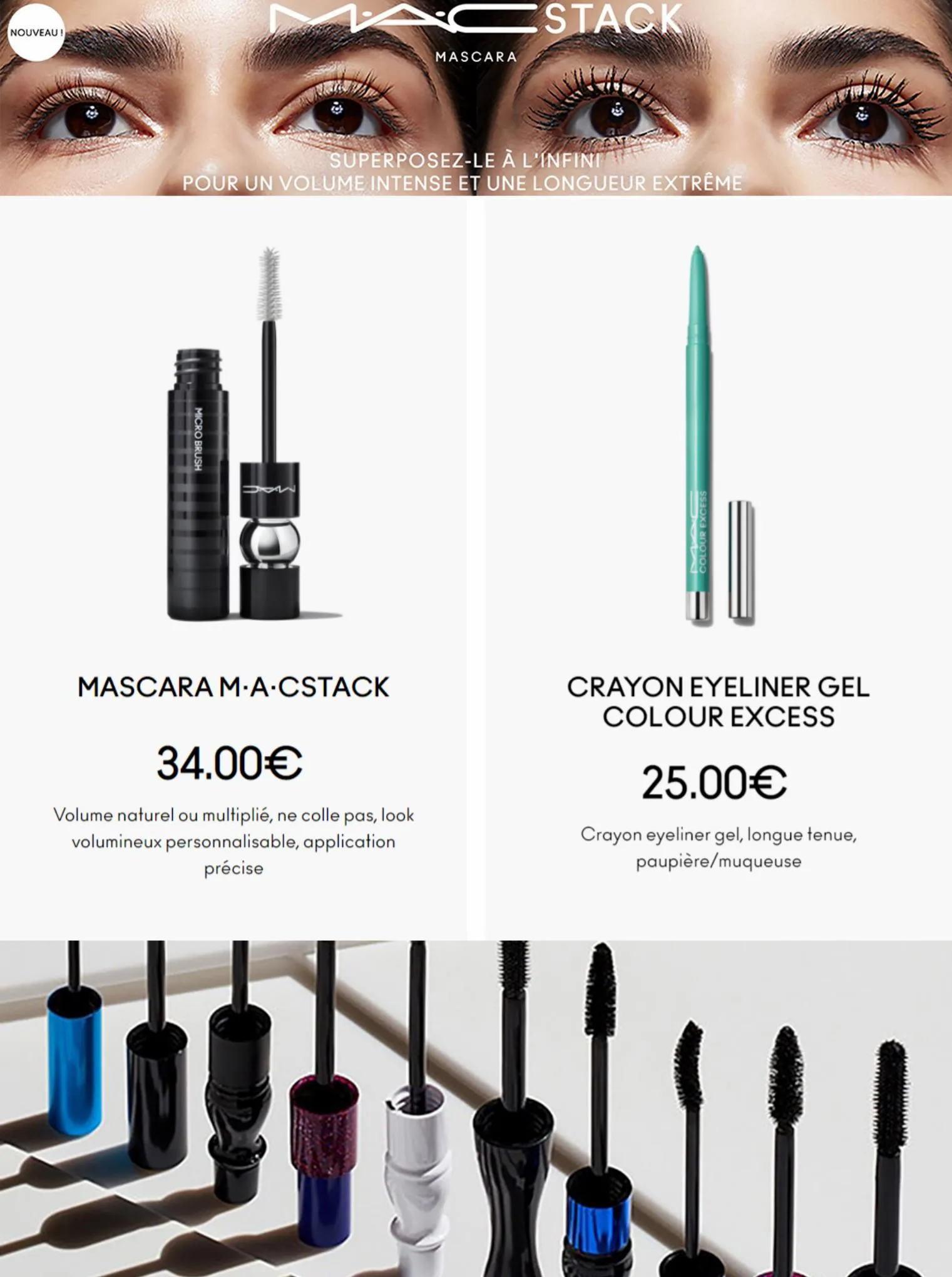 Catalogue Nouveau MAC Cosmetics  , page 00002