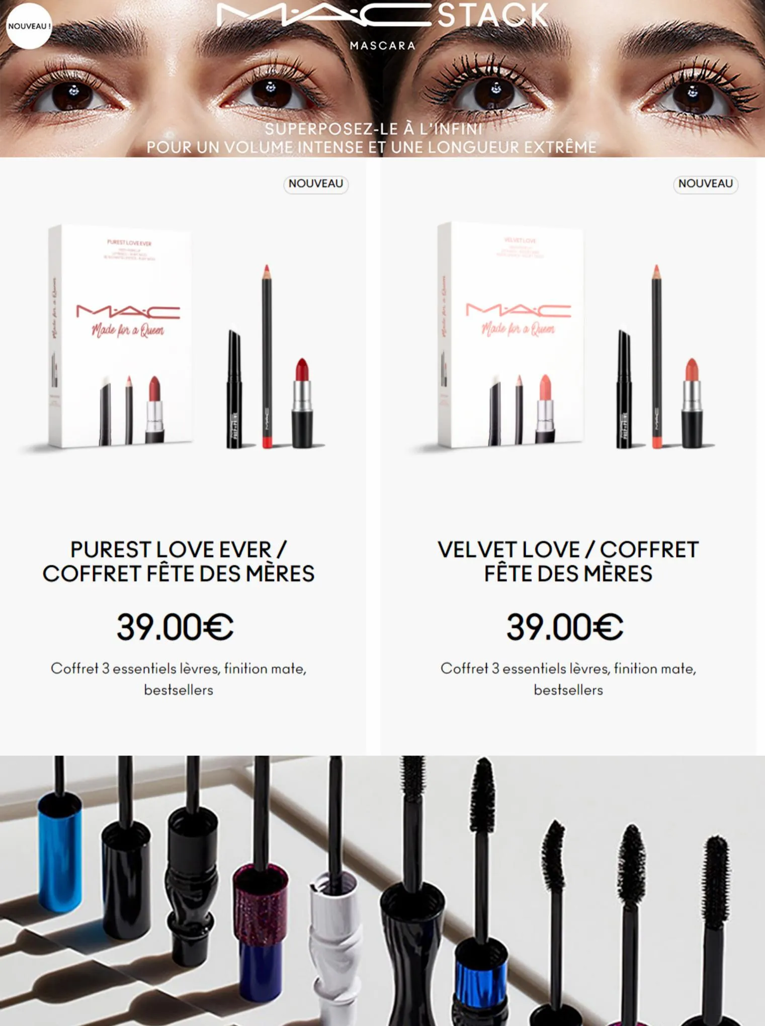 Catalogue Nouveau MAC Cosmetics  , page 00005