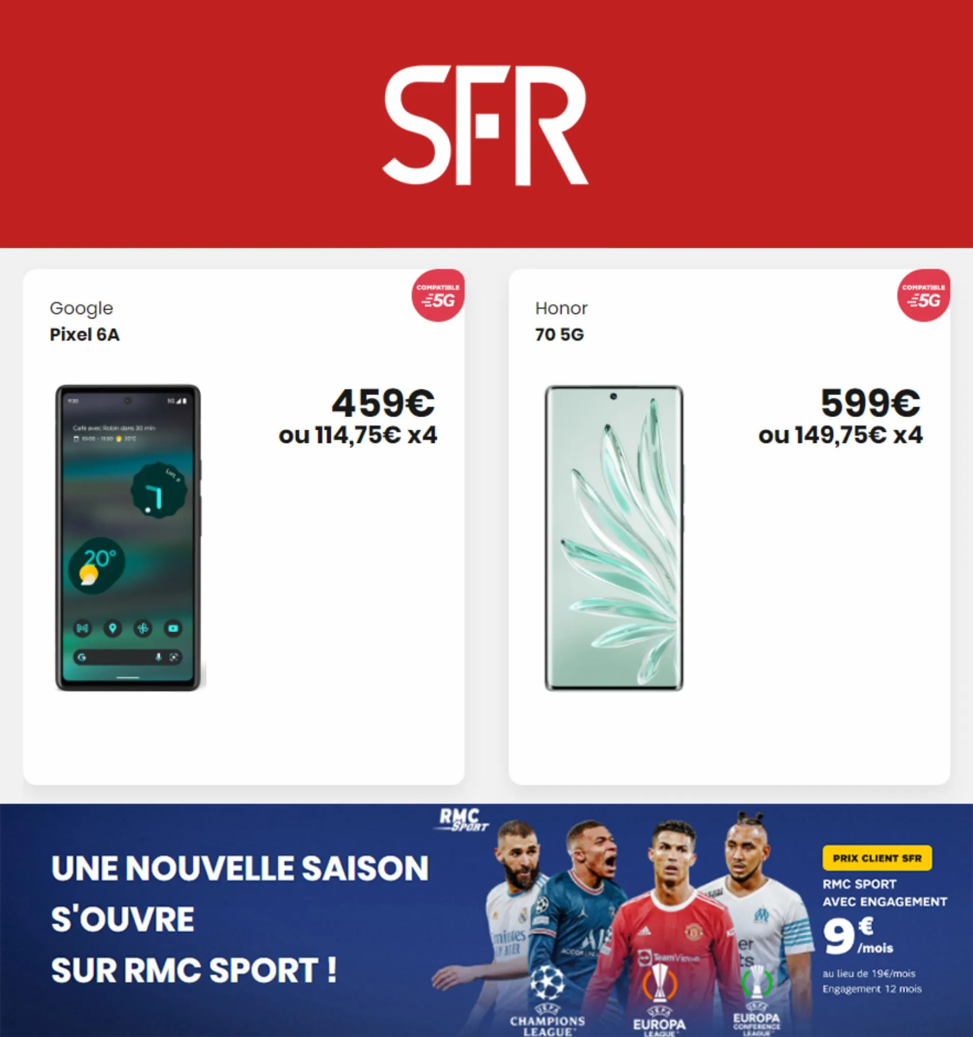 Catalogue Promotions SFR, page 00001