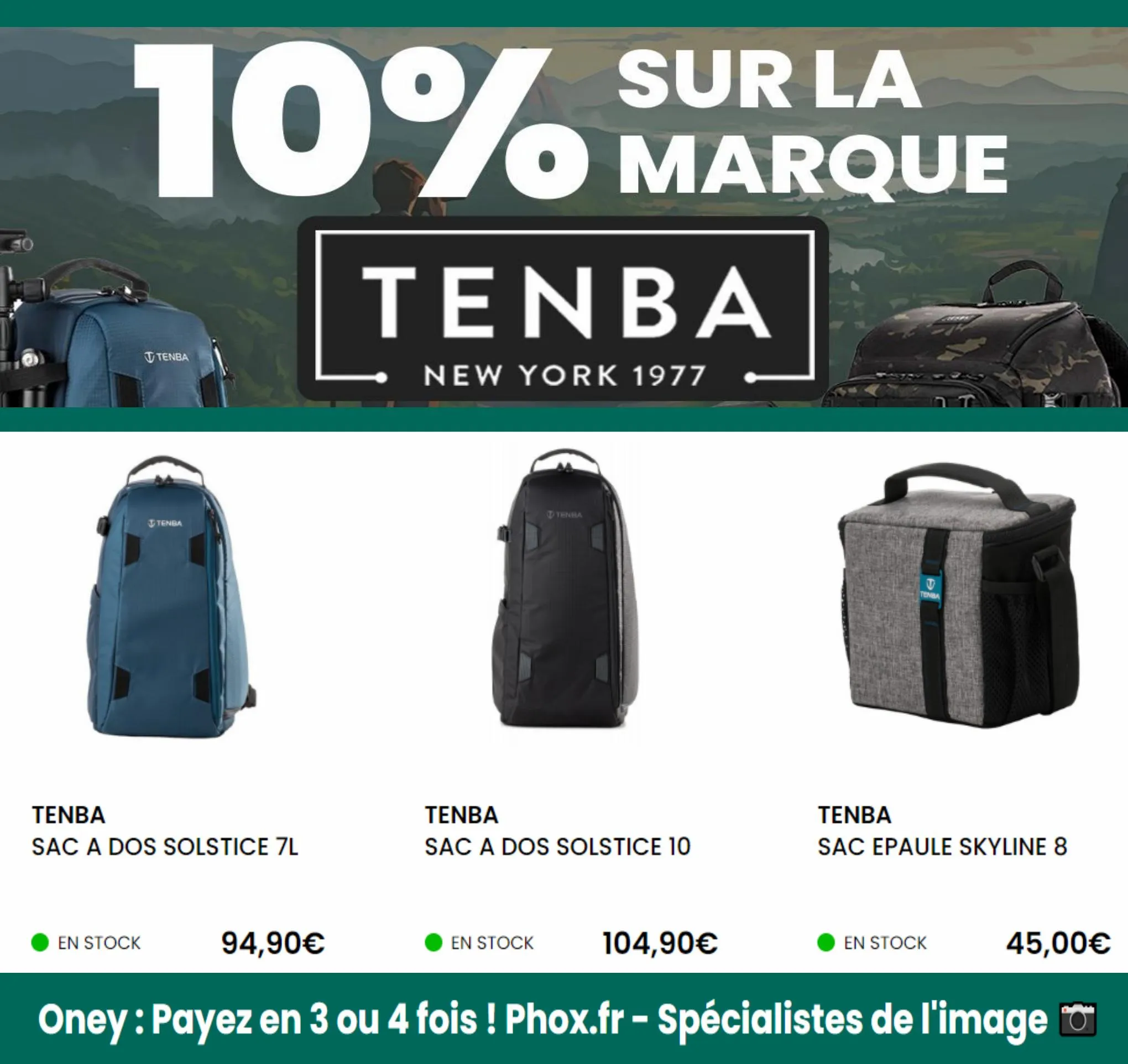 Catalogue 10% sur la marque Tenba, page 00005