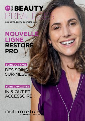 Promos de Parfumeries et Beauté à Toulouse | Beauty Privilèges sur Nutrimetics | 14/09/2022 - 03/10/2022