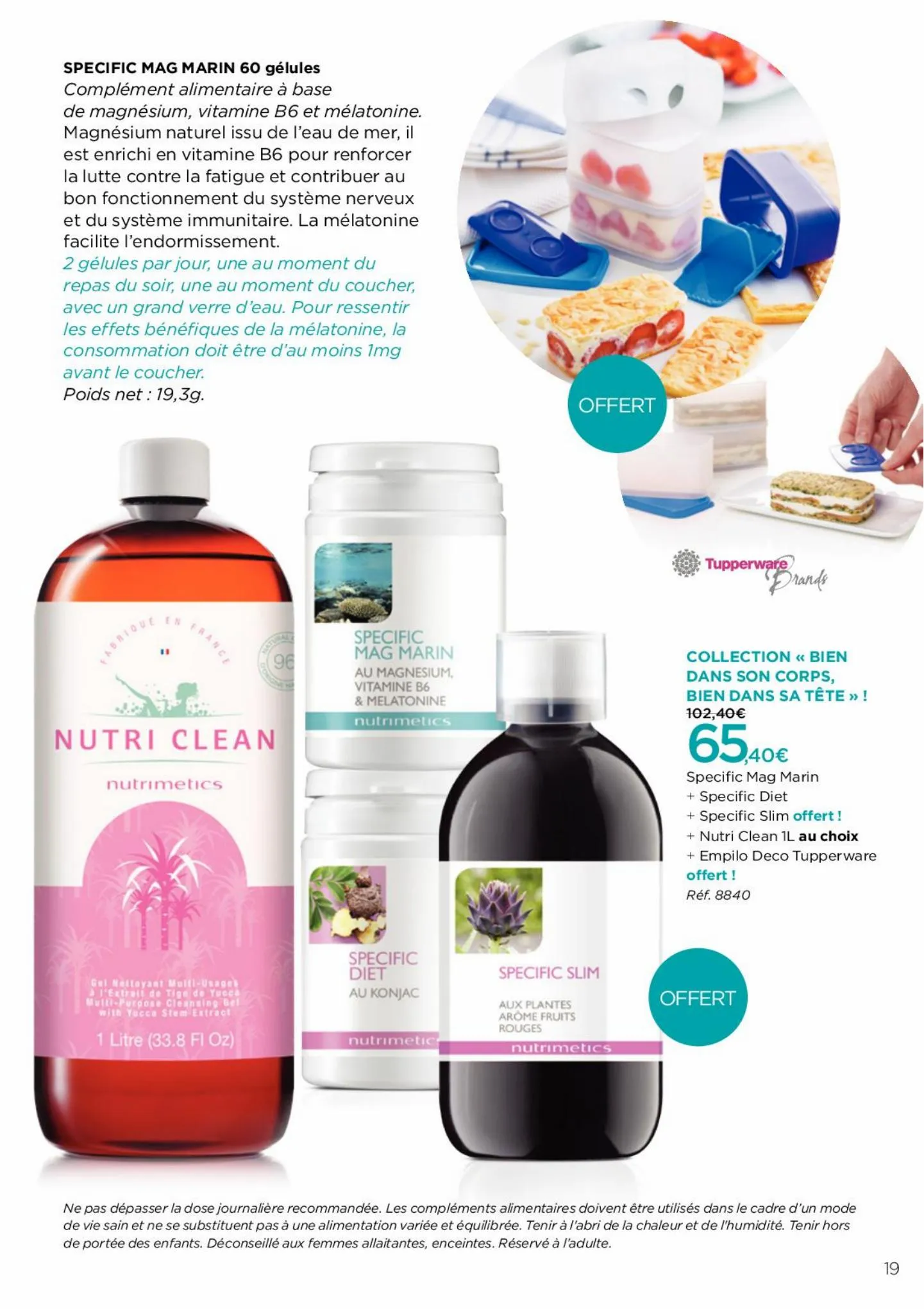 Catalogue Beauty Privilèges Nutri Clean, page 00019
