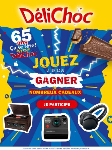 Promos de Hyper-Supermarchés à Nice | De nombreux cadeaux à gagner pour les 65 ans de Délichoc !  sur Délichoc | 01/10/2022 - 31/10/2022
