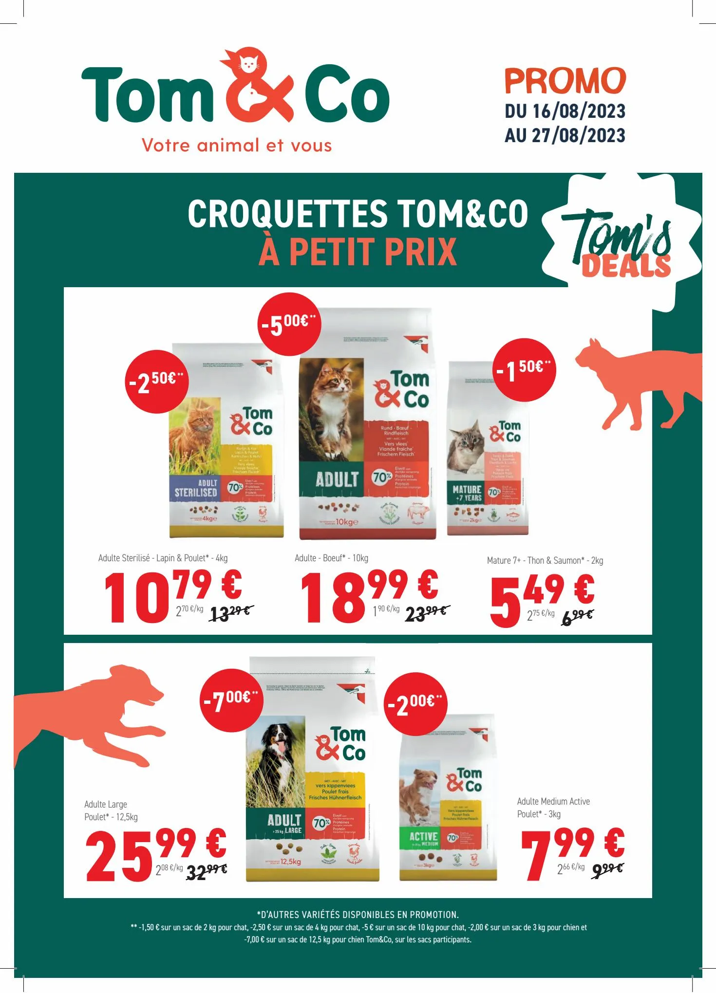 Catalogue CROQUETTES TOM&CO À PETIT PRIX!, page 00001