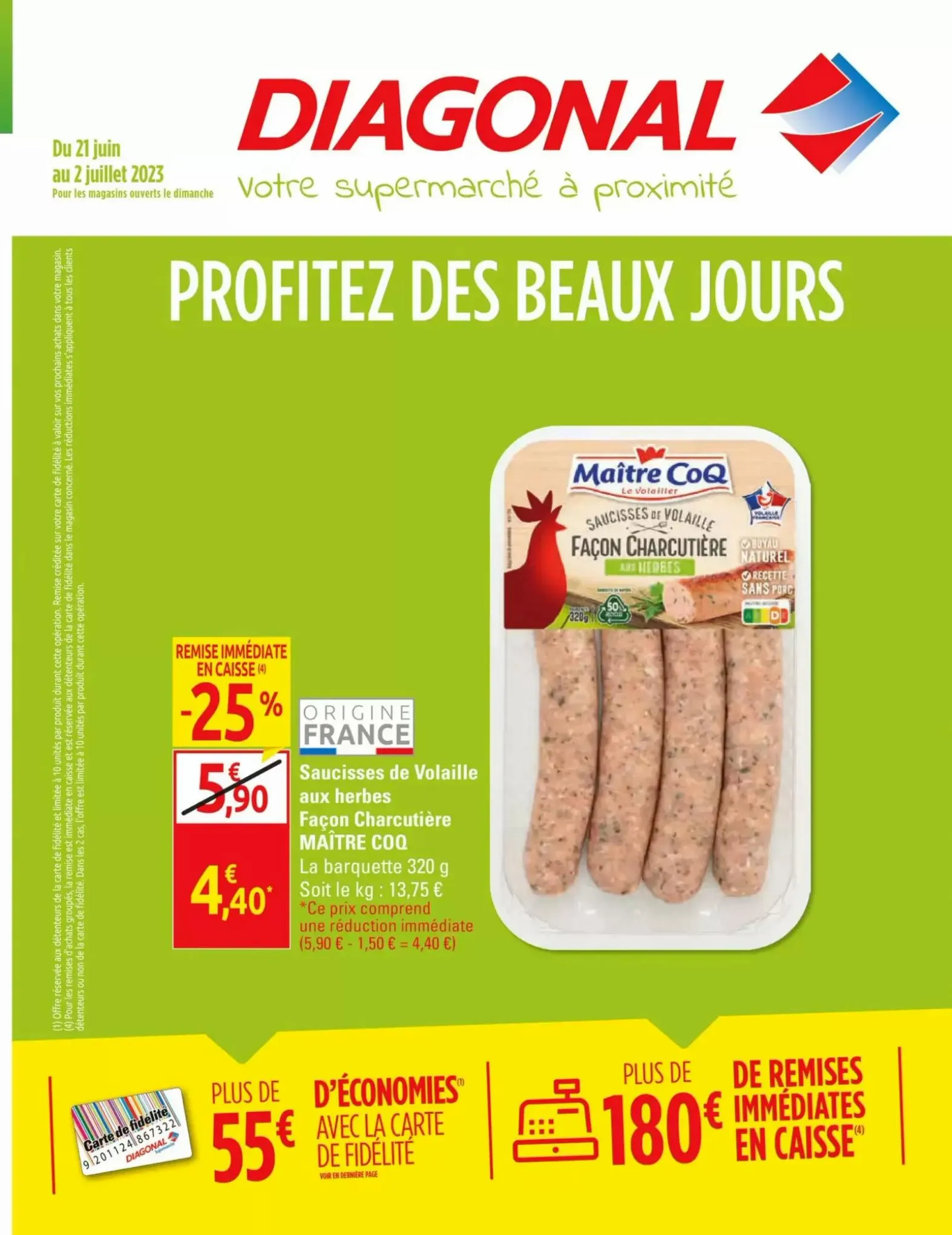 Catalogue Profitez des beaux jours!, page 00001