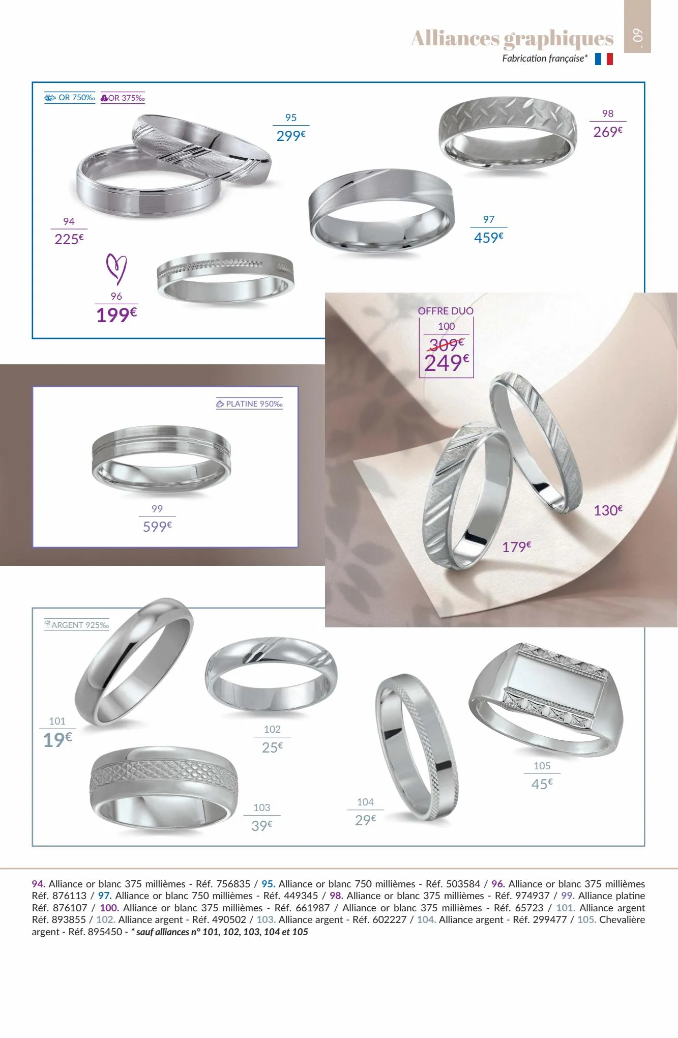 Catalogue Bijouterie pour Mariages et fiançailles, page 00009
