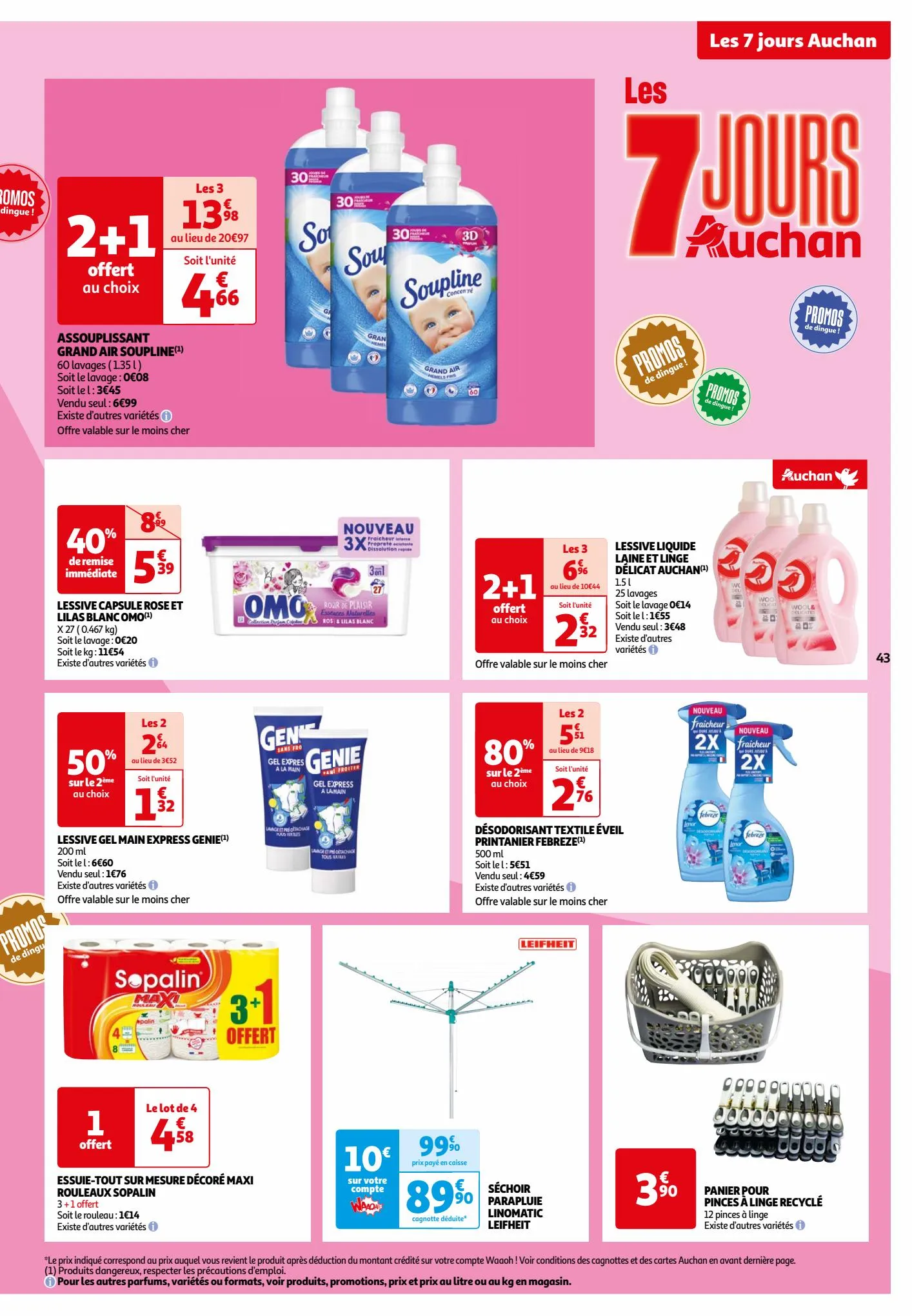 Catalogue Les 7 jours Auchan, page 00043