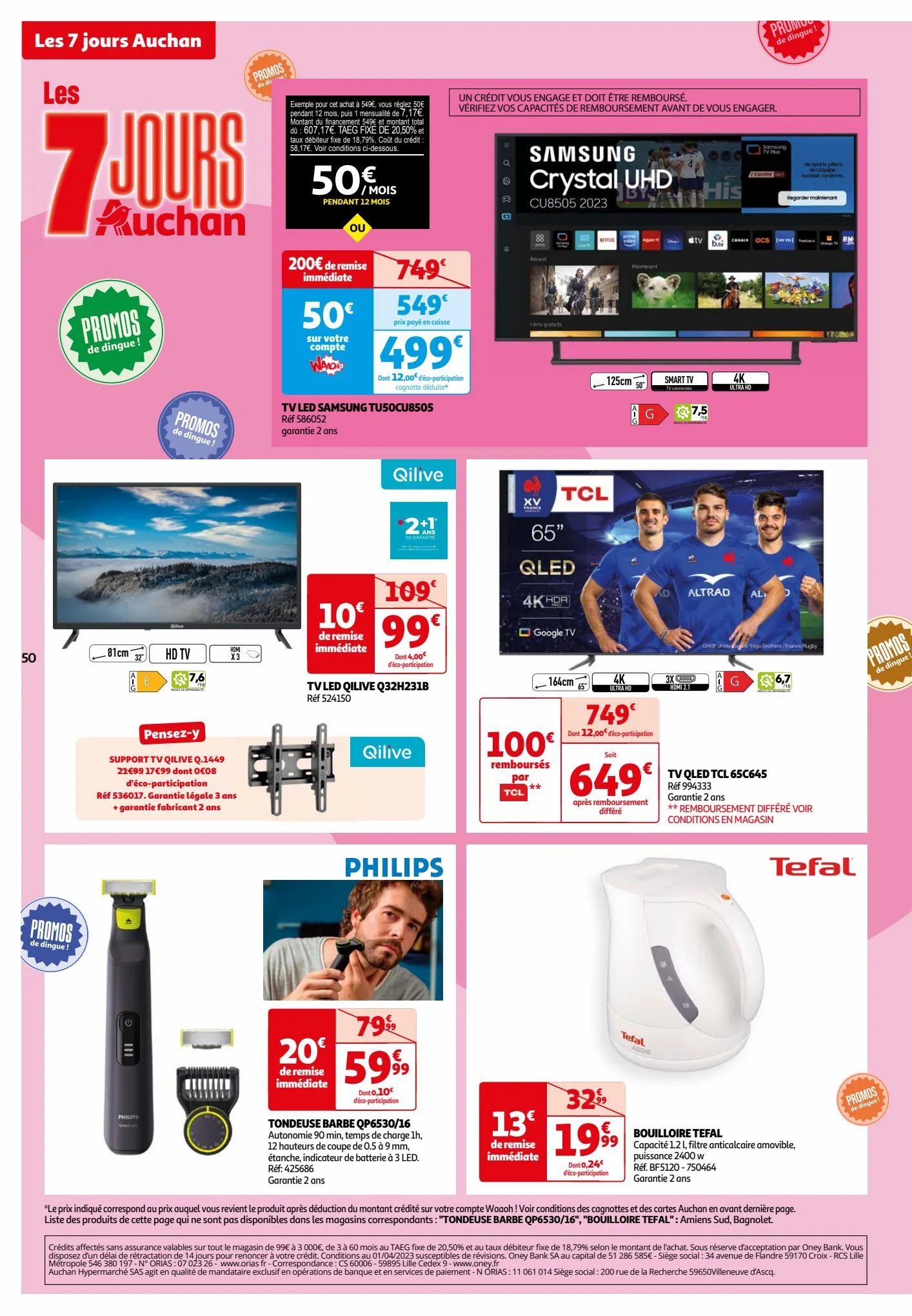 Catalogue Les 7 jours Auchan, page 00050