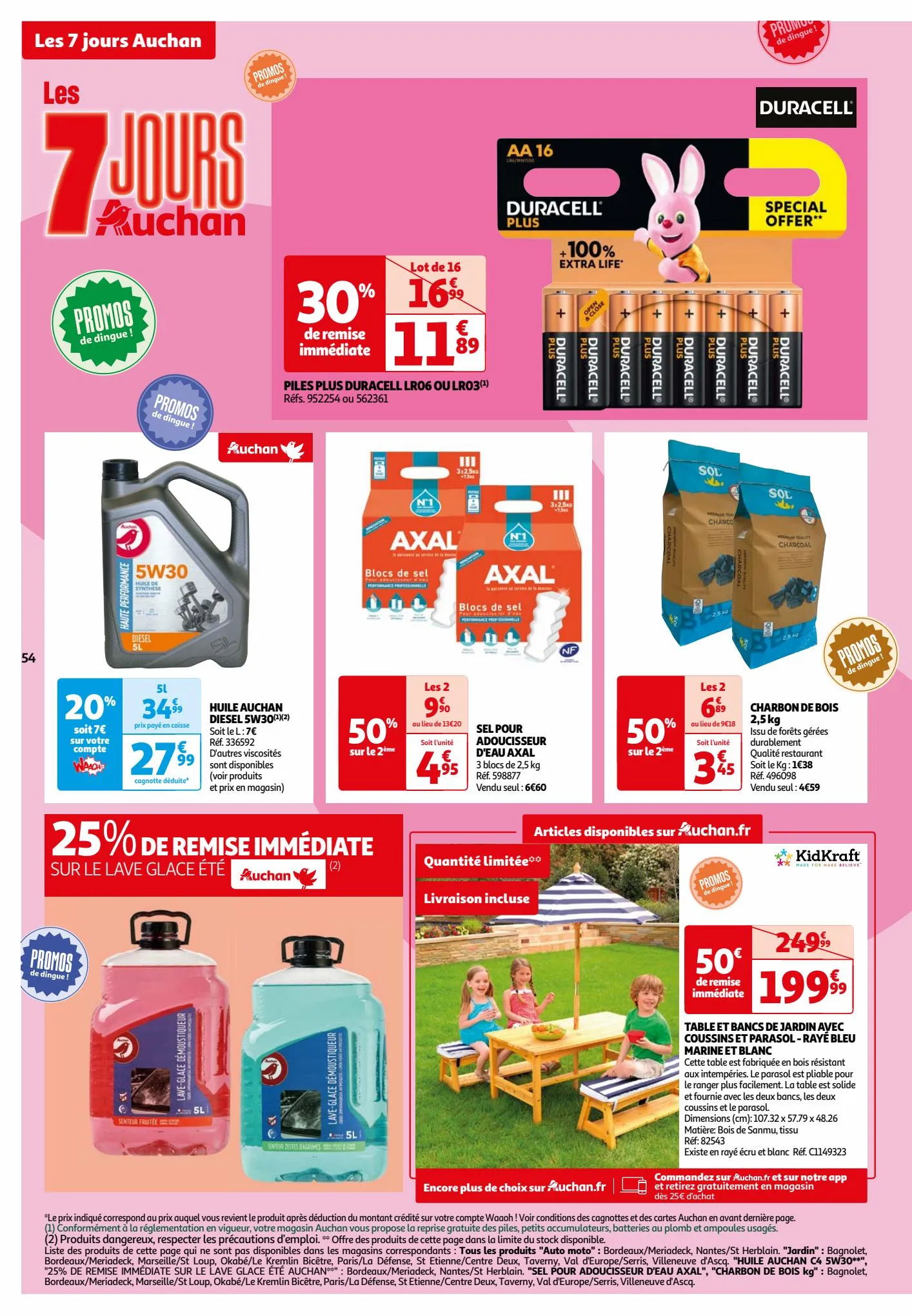 Catalogue Les 7 jours Auchan, page 00054