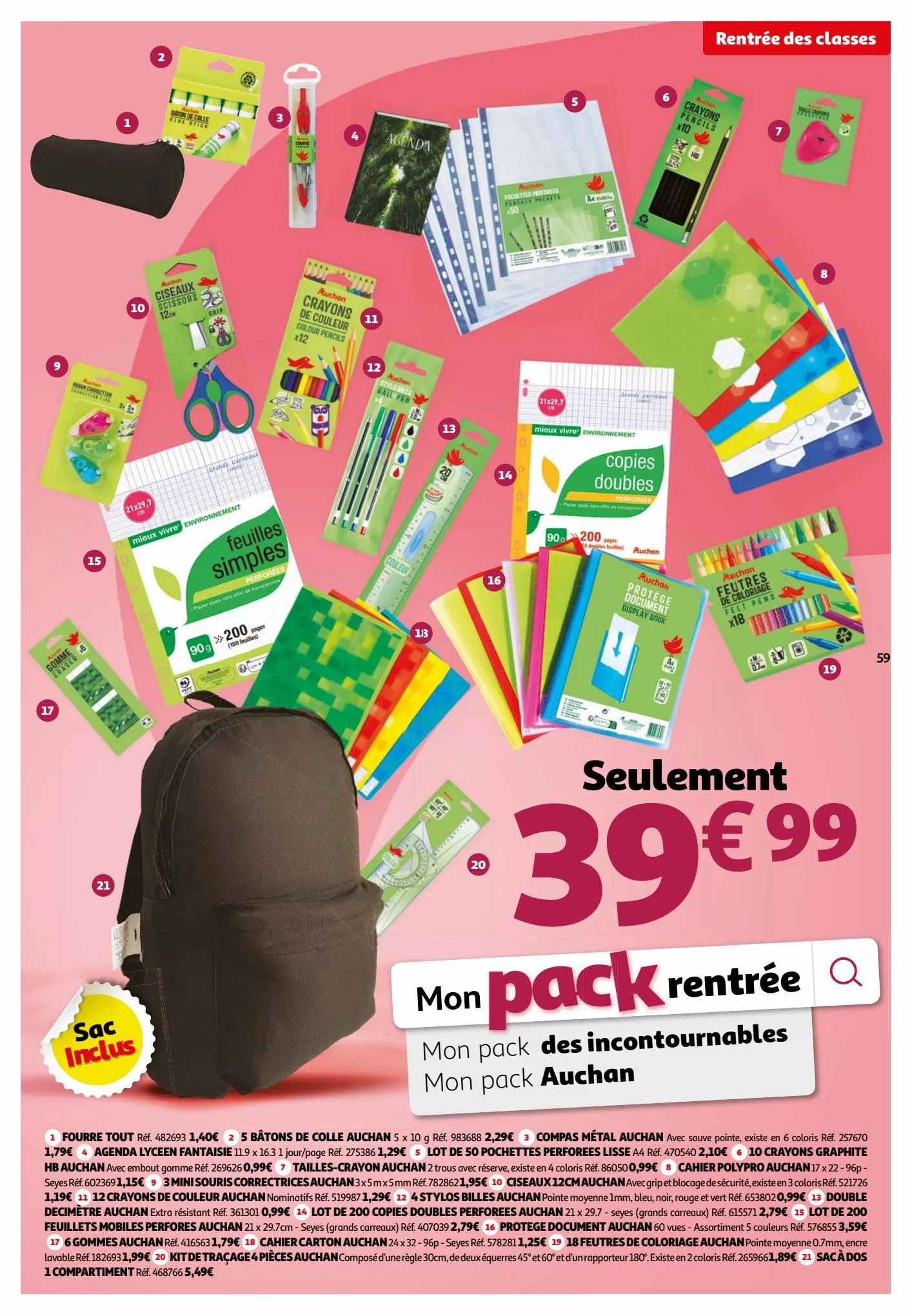 Catalogue Les 7 jours Auchan, page 00059