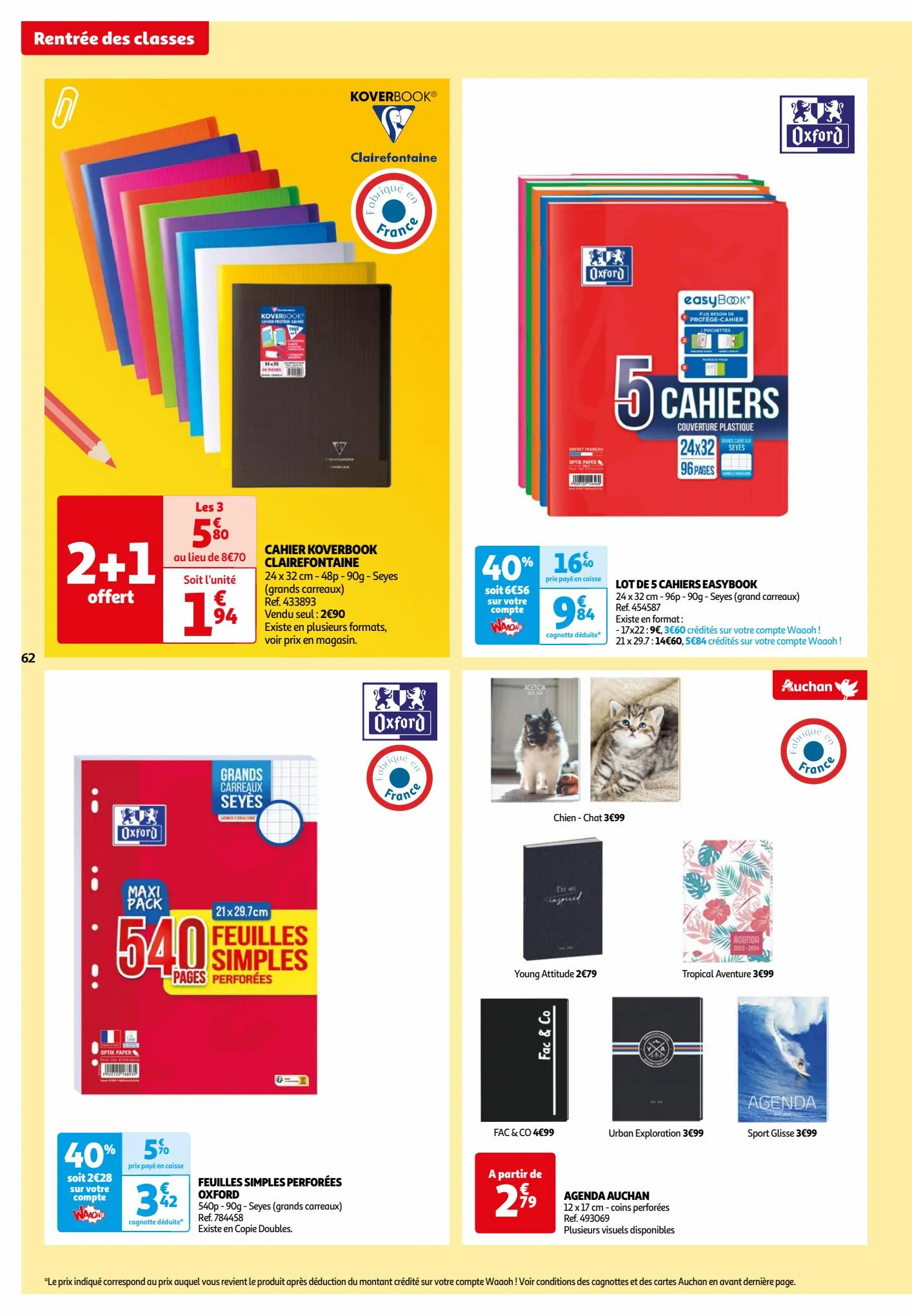 Catalogue Les 7 jours Auchan, page 00062