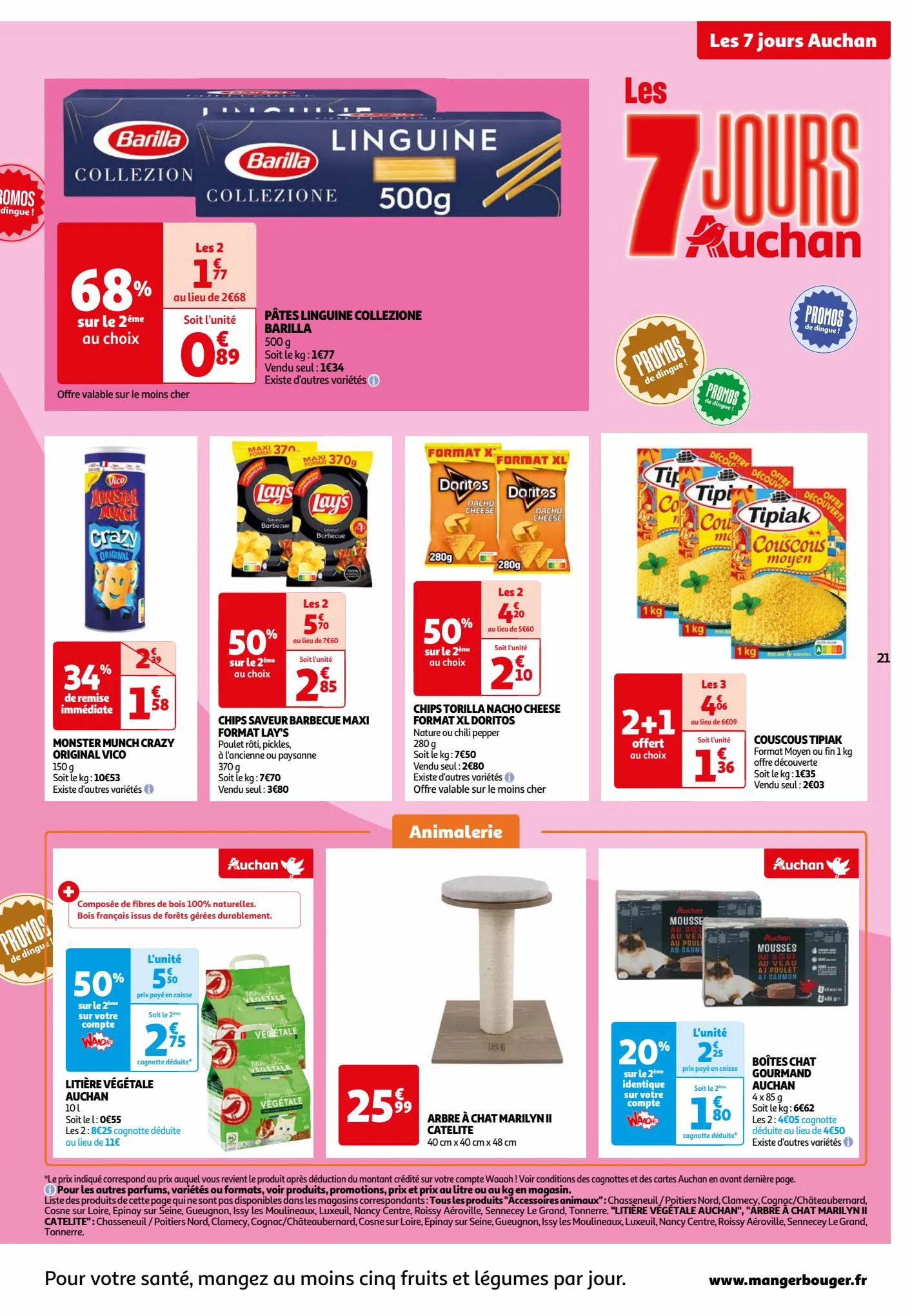 Catalogue Les 7 jours Auchan, page 00021