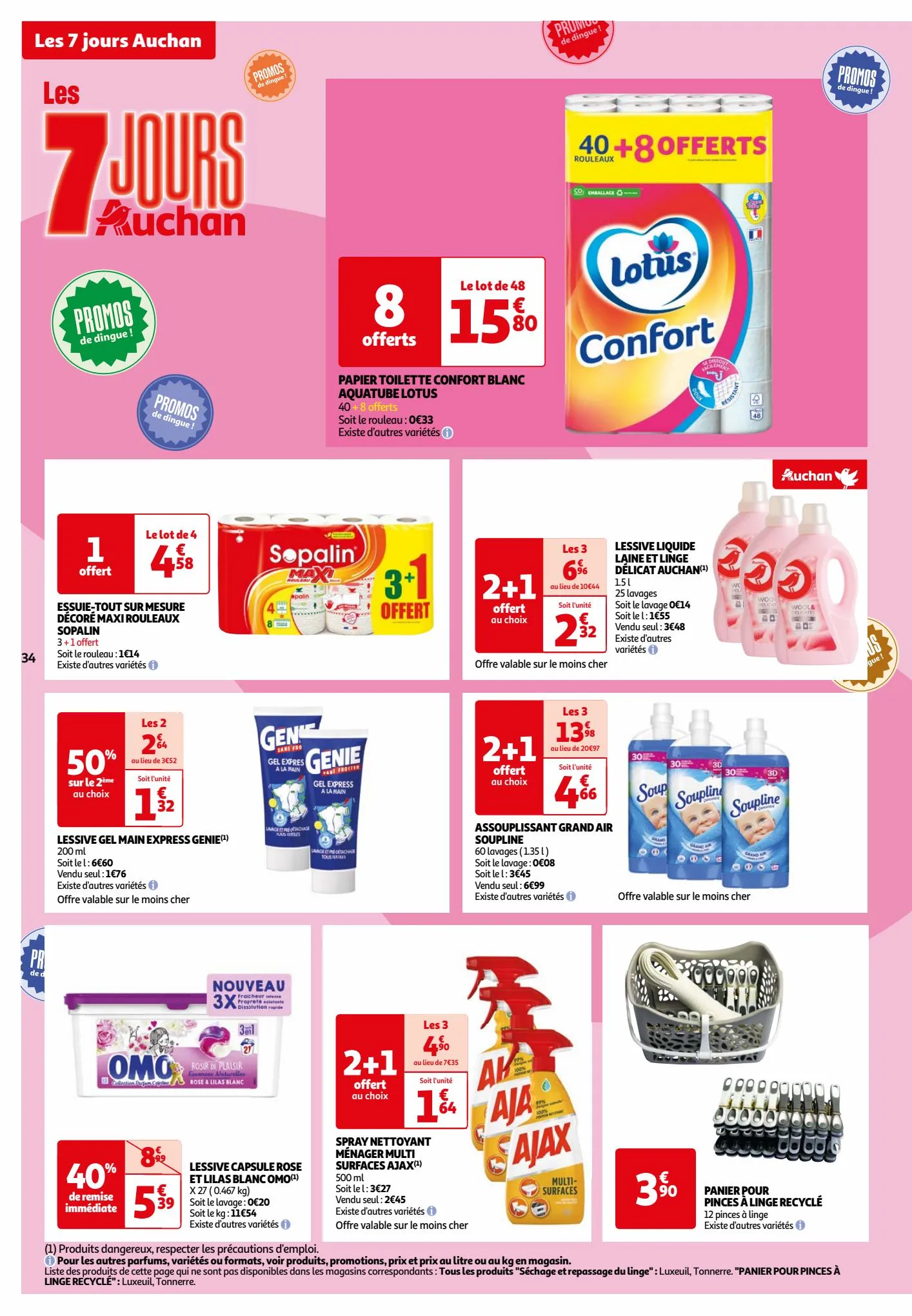 Catalogue Les 7 jours Auchan, page 00034