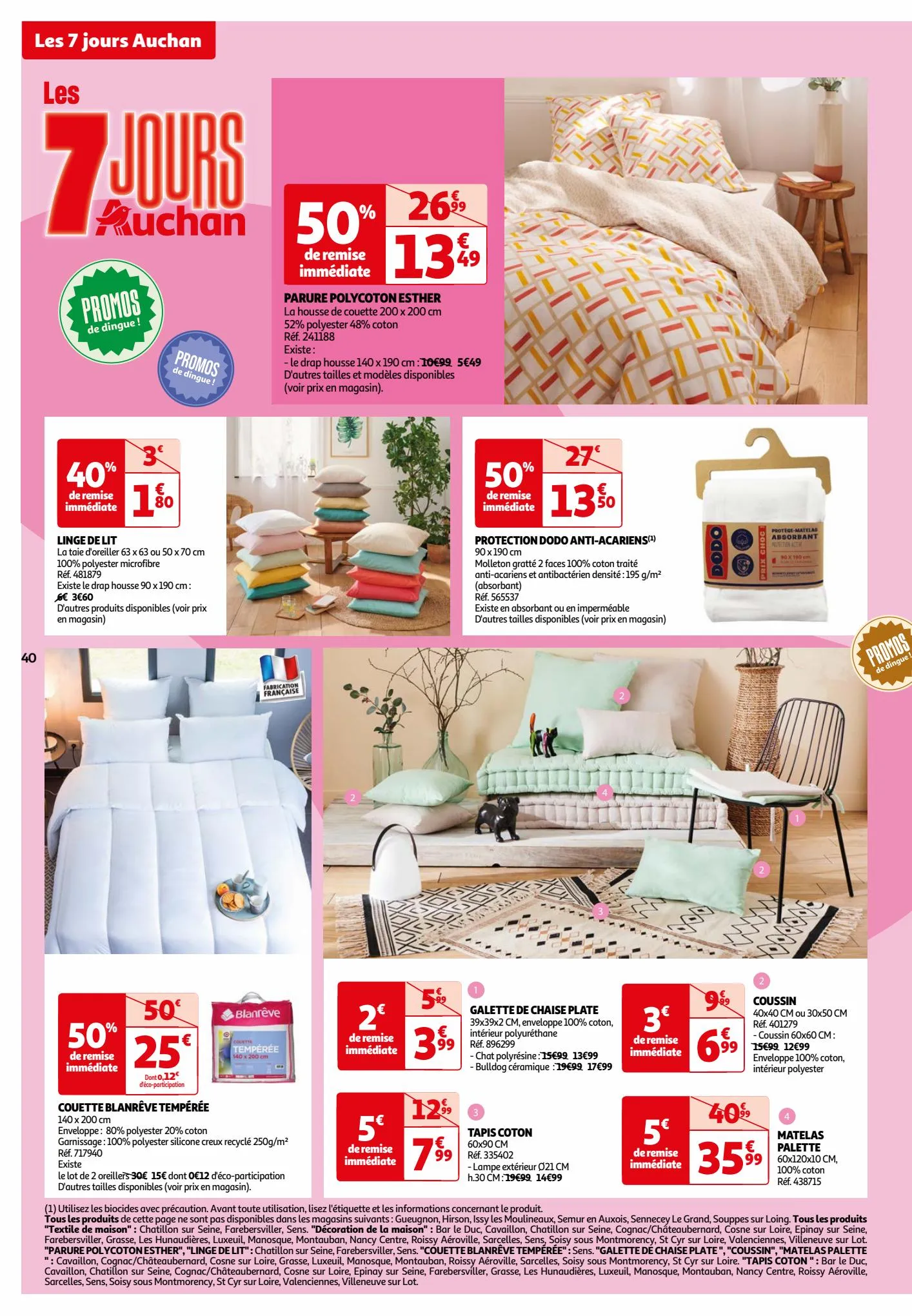 Catalogue Les 7 jours Auchan, page 00040