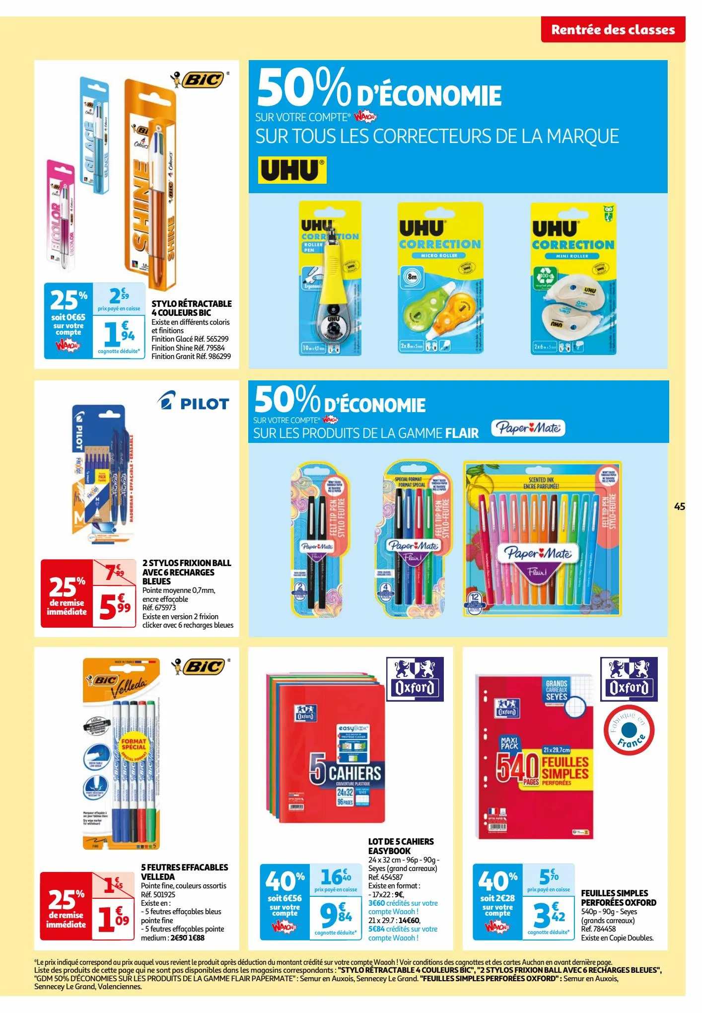 Catalogue Les 7 jours Auchan, page 00045
