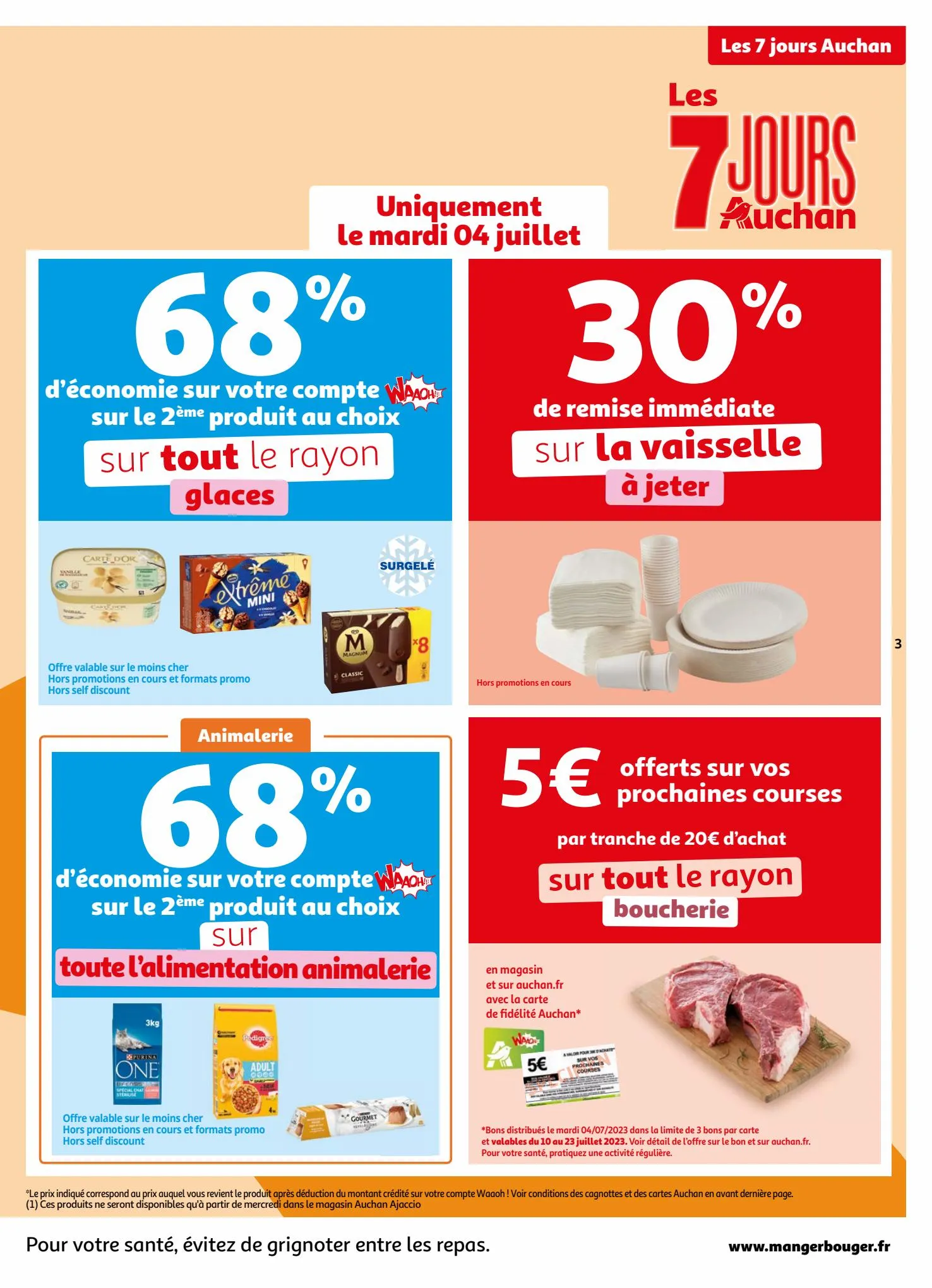 Catalogue Les 7 jours Auchan, page 00003