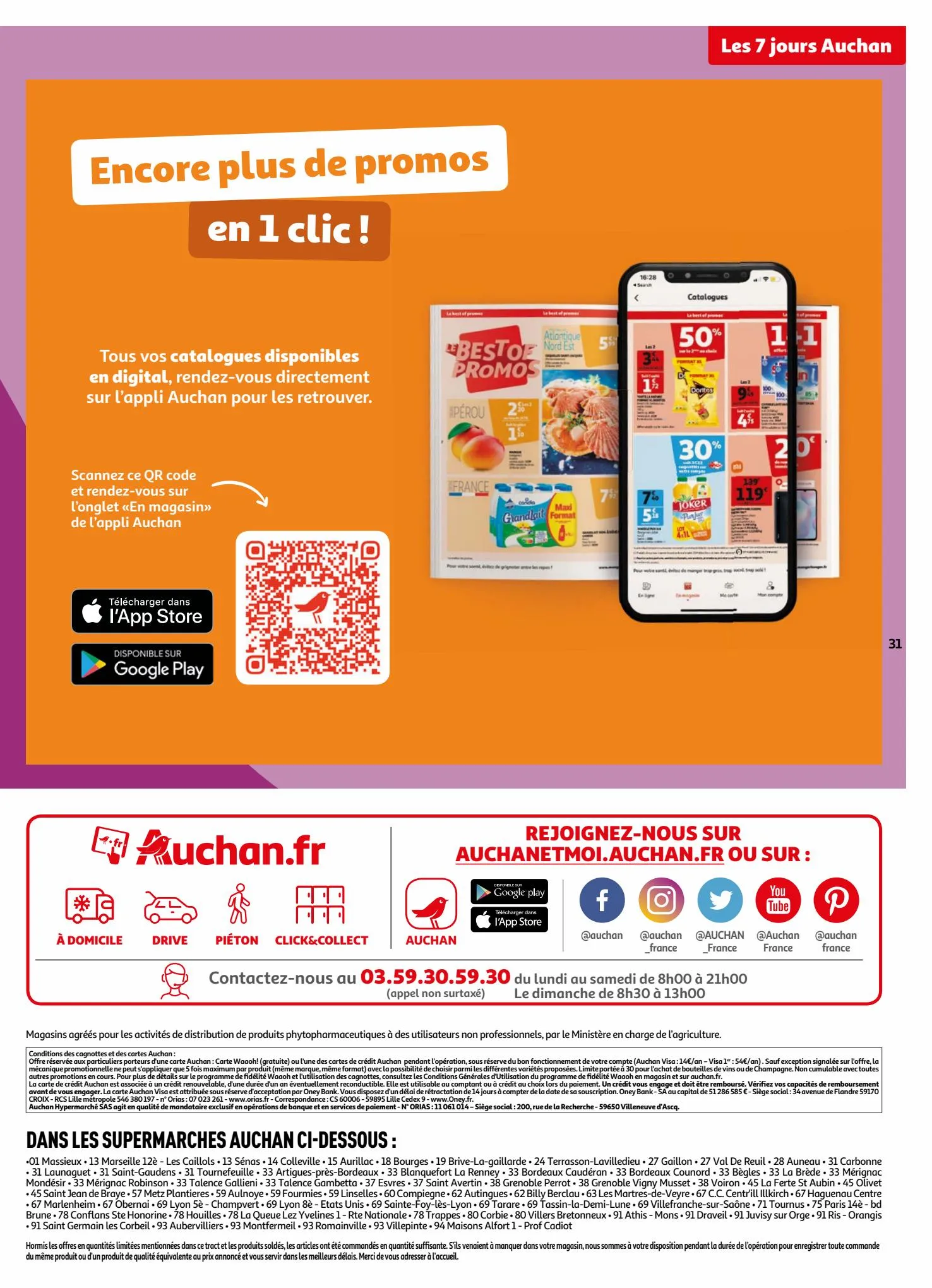 Catalogue Les 7 jours Auchan, page 00031