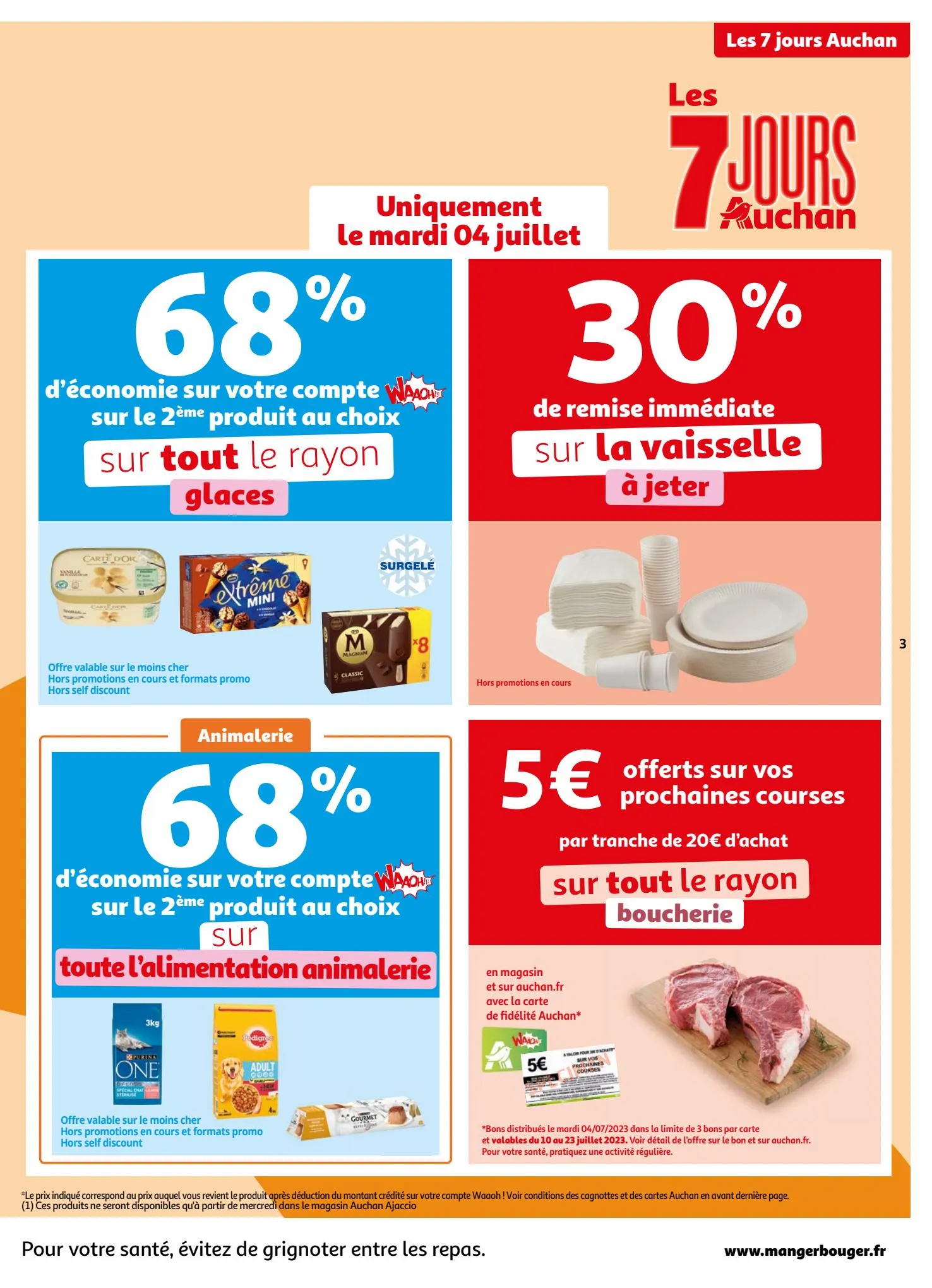 Catalogue Les 7 jours Auchan, page 00003