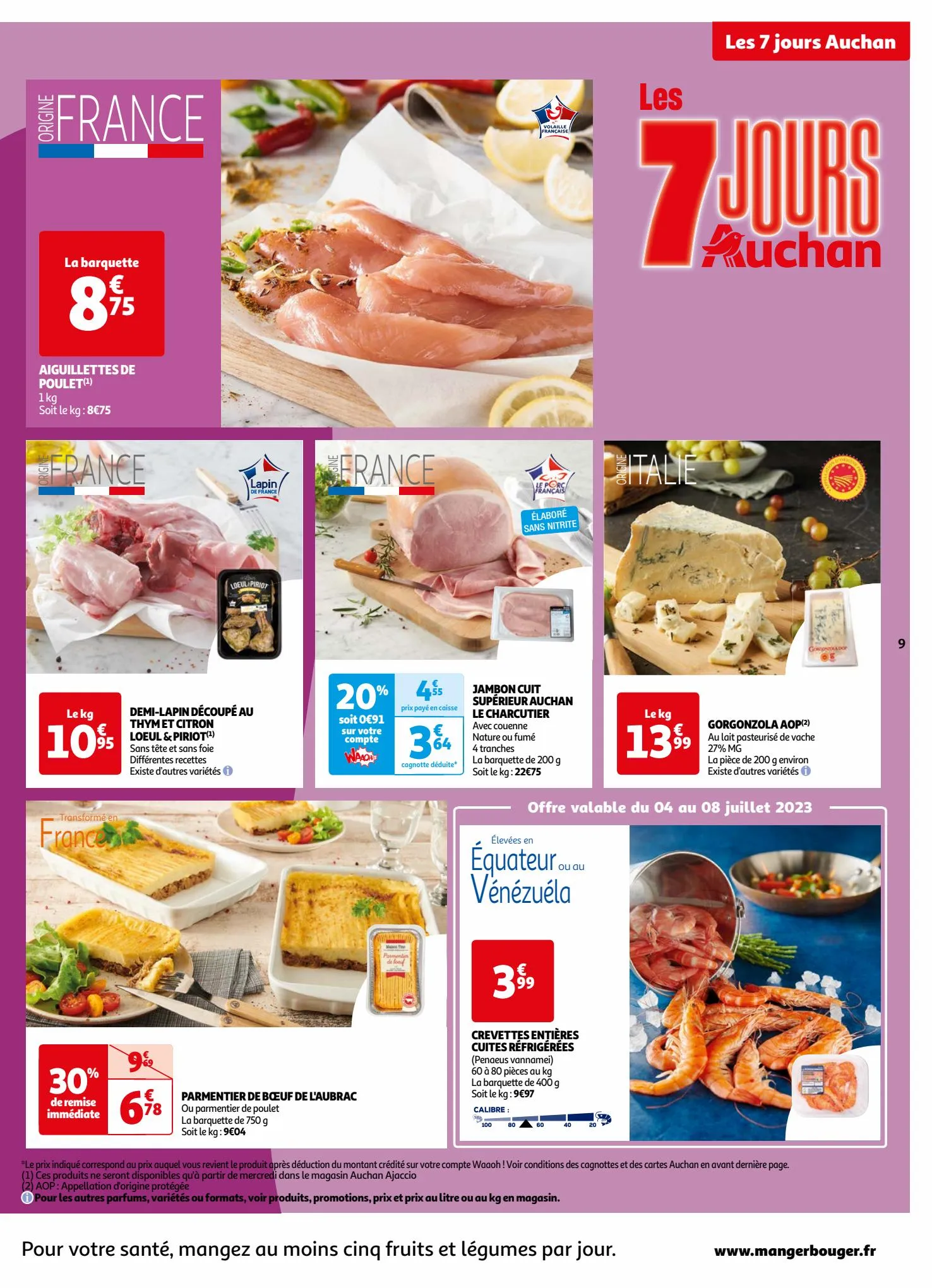Catalogue Les 7 jours Auchan, page 00009