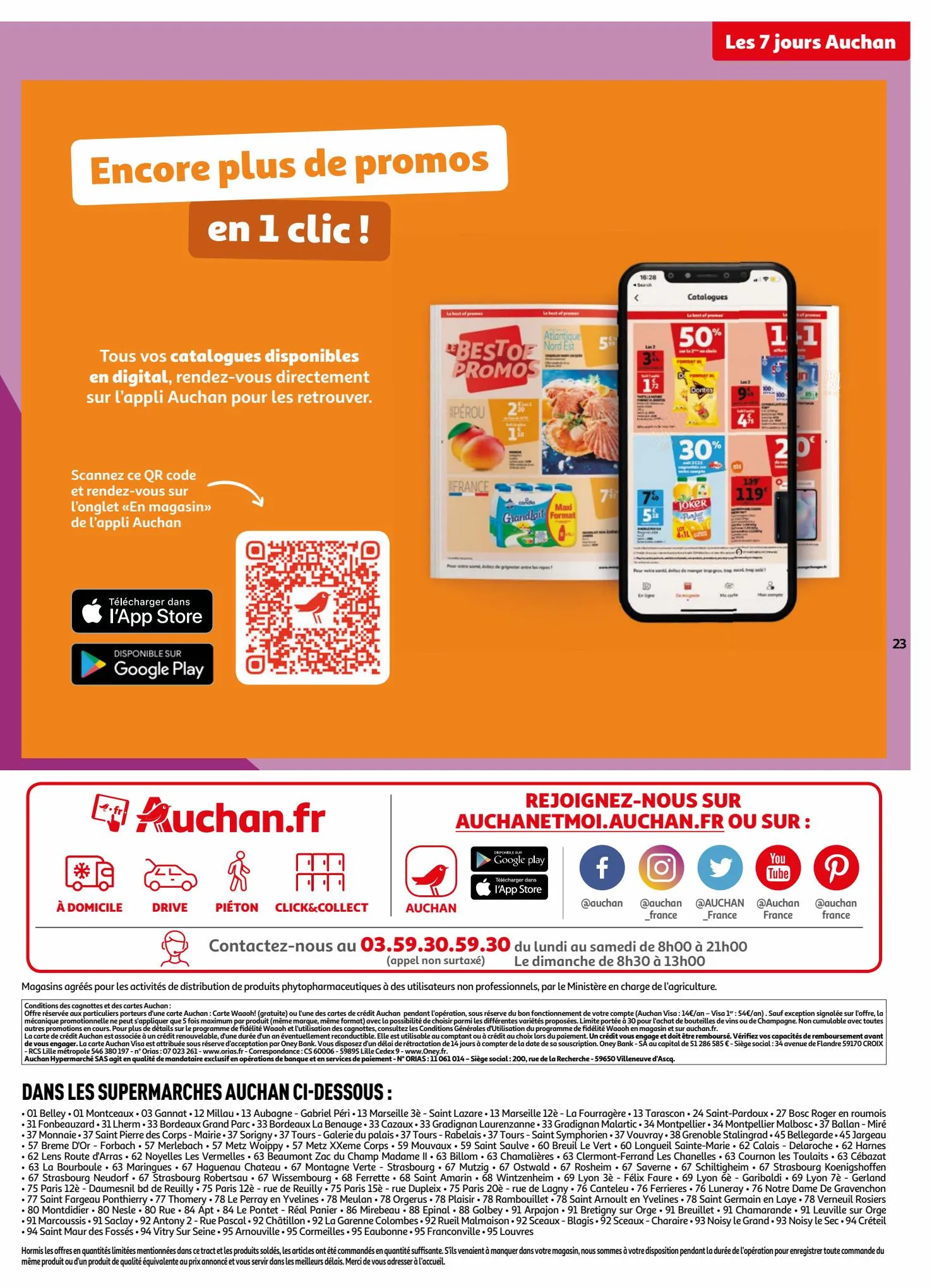 Catalogue Les 7 jours Auchan, page 00023