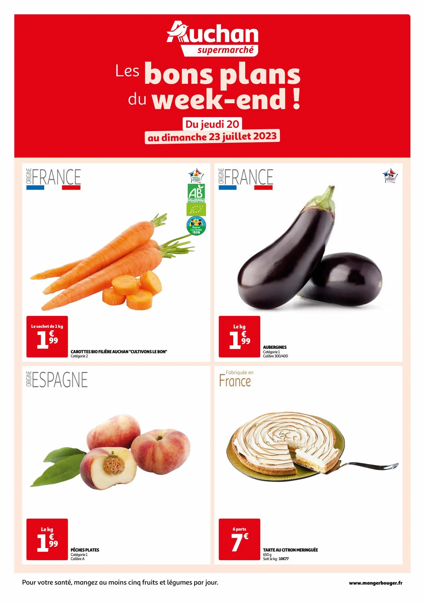 Catalogue Les Bons plans du Week-End!, page 00001