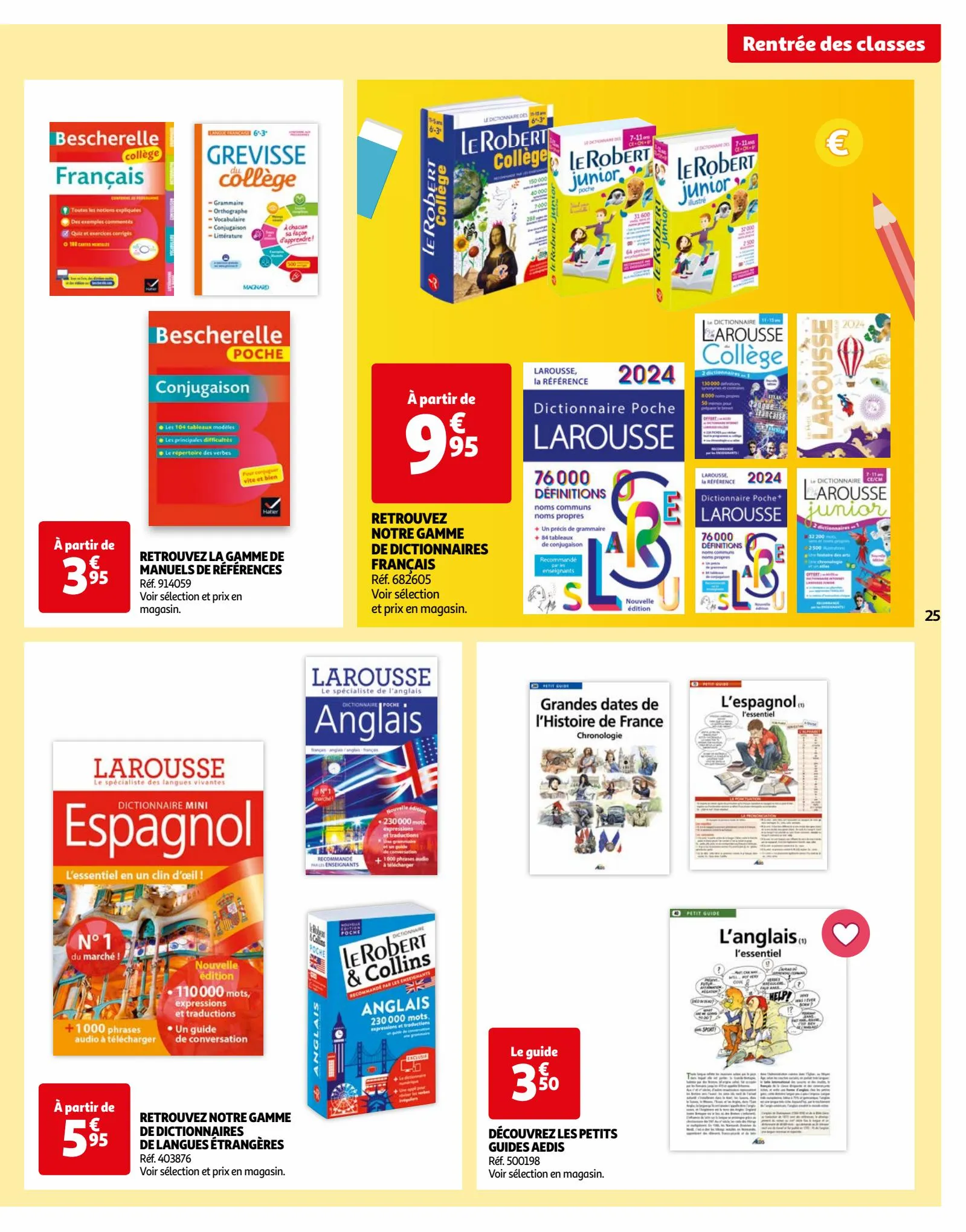 Catalogue Ma rentrée à prix minus, page 00025