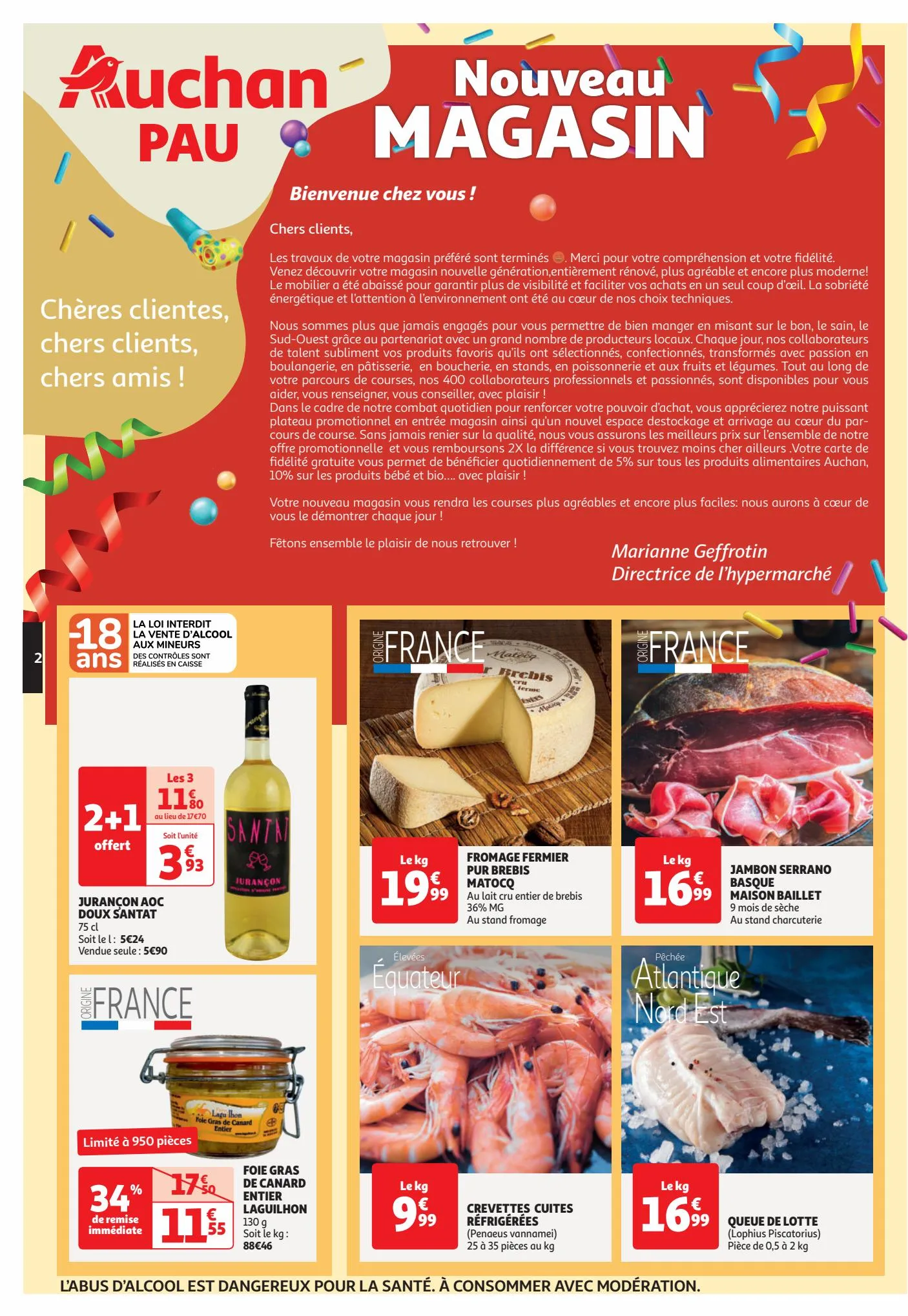 Catalogue Auchan Pau Réouverture, page 00002
