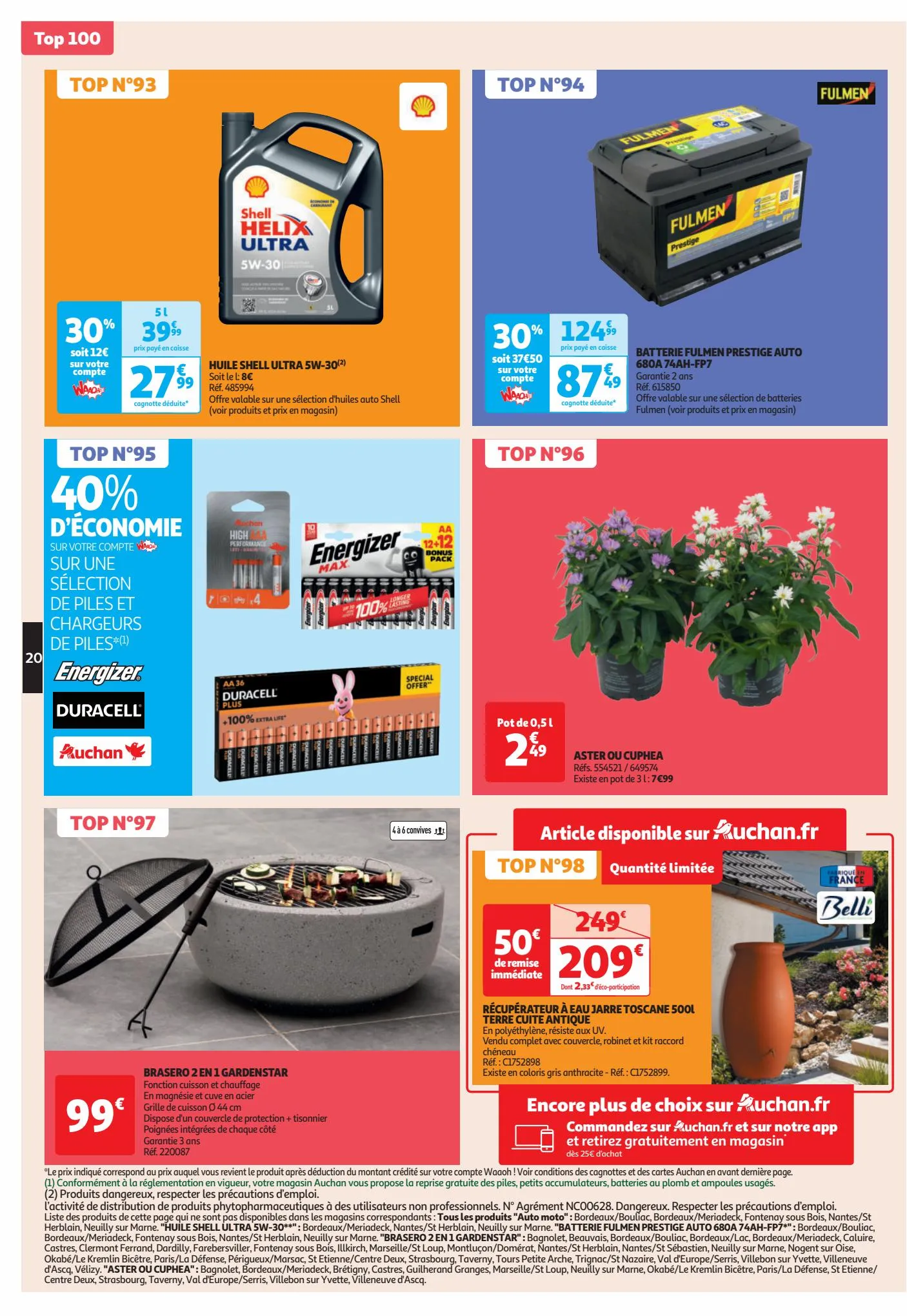 Catalogue Auchan Pau Réouverture, page 00020