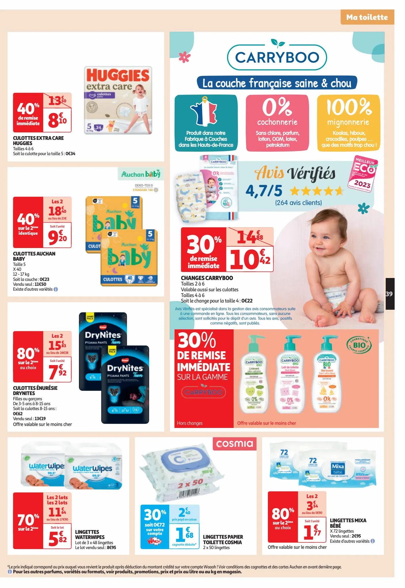 Catalogue Auchan Pau Réouverture, page 00039