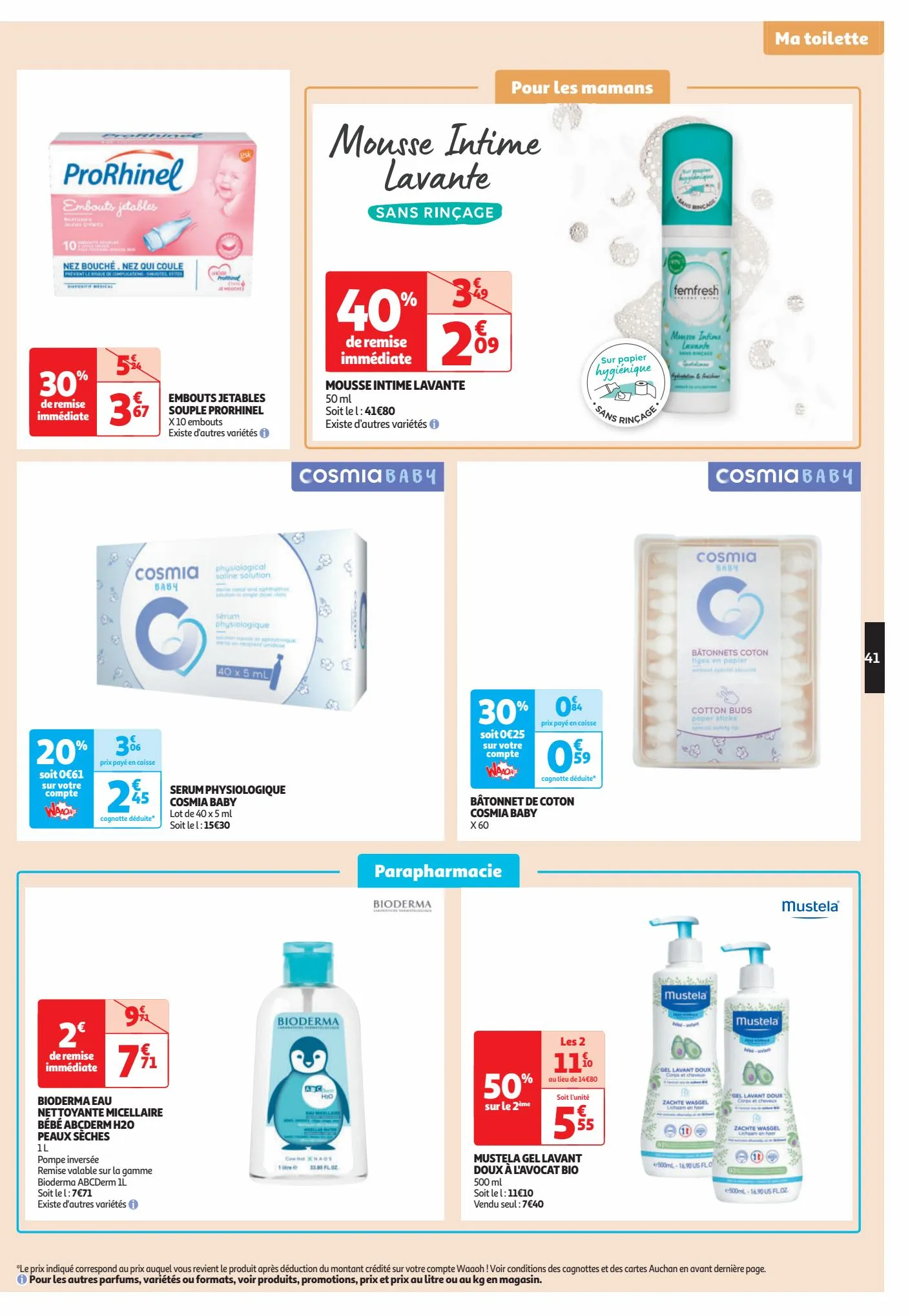 Catalogue Auchan Pau Réouverture, page 00041