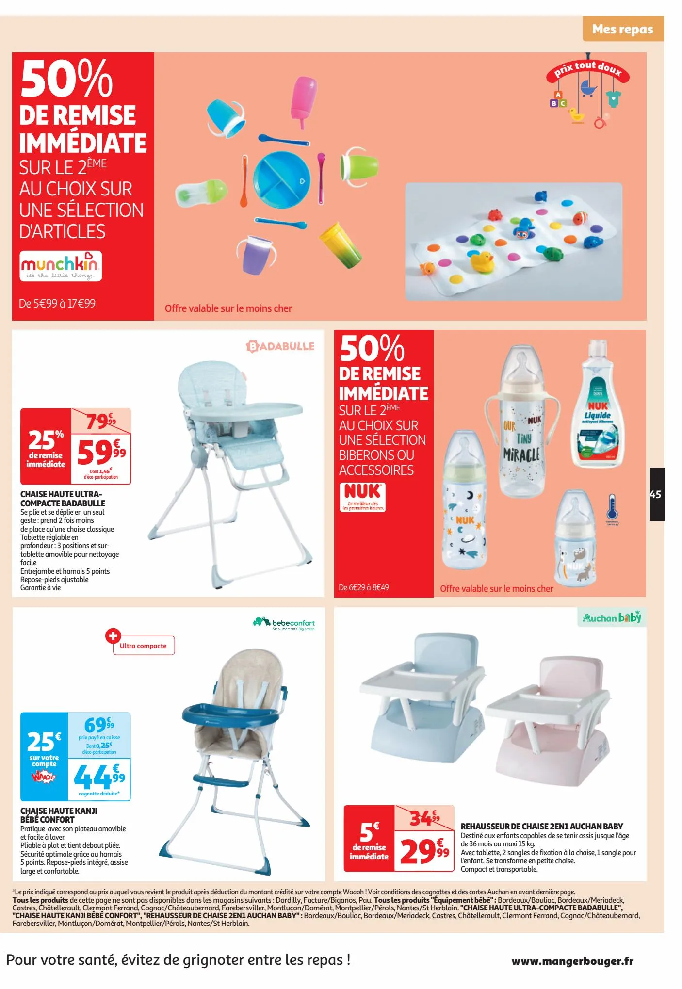 Catalogue Auchan Pau Réouverture, page 00045