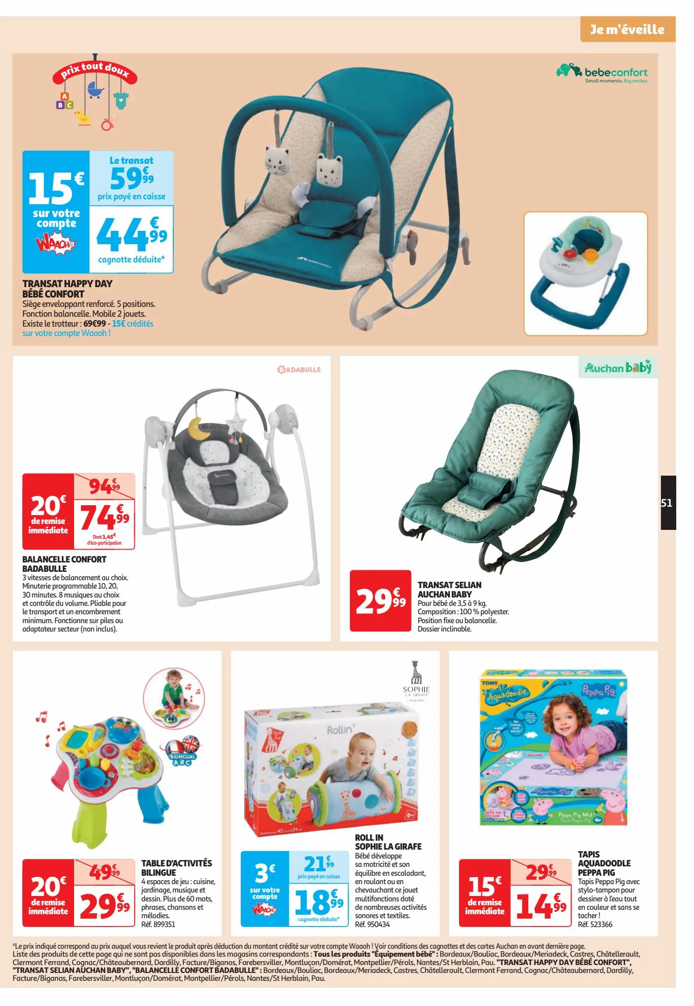 Catalogue Auchan Pau Réouverture, page 00051