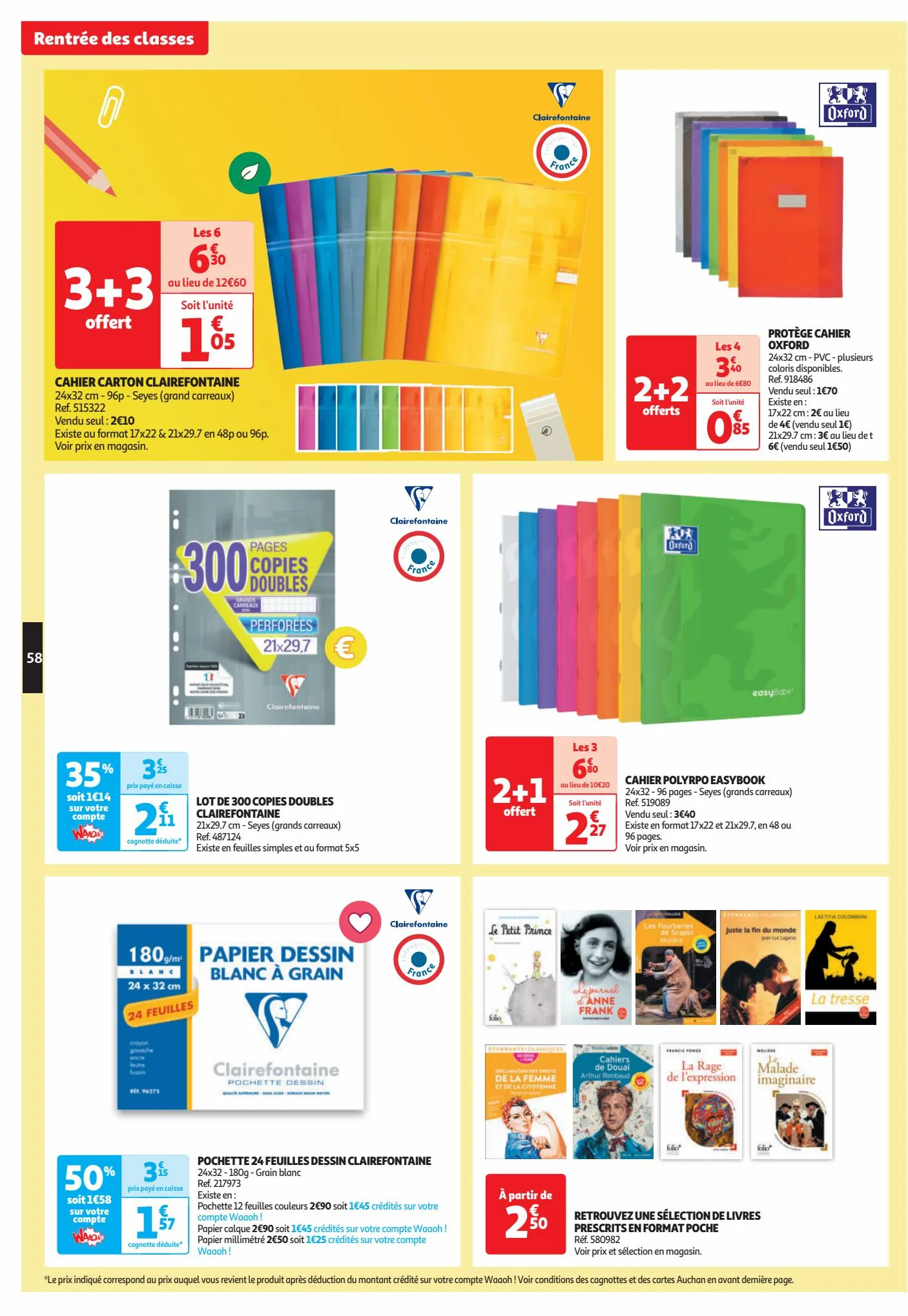 Catalogue Auchan Pau Réouverture, page 00058