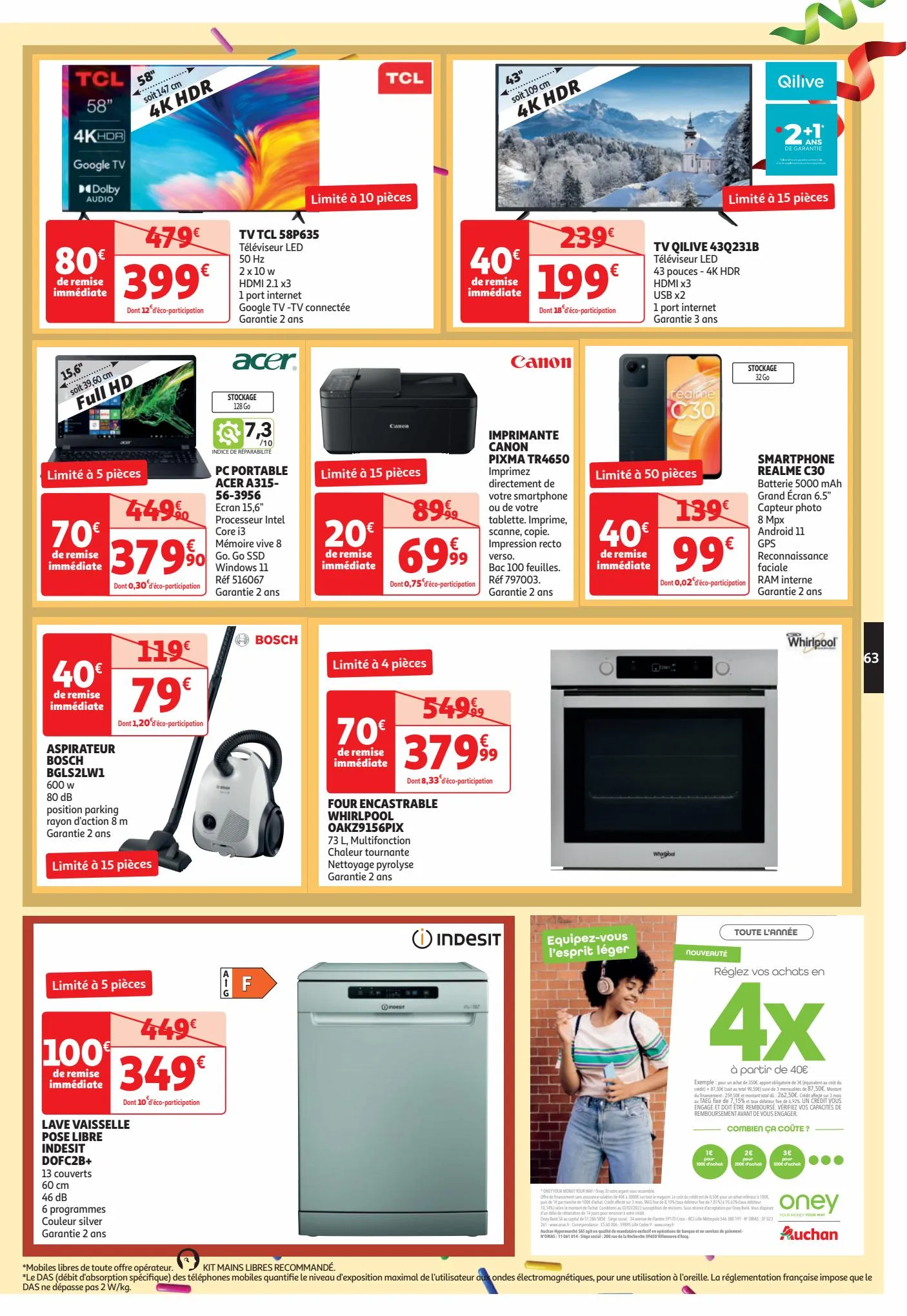 Catalogue Auchan Pau Réouverture, page 00063