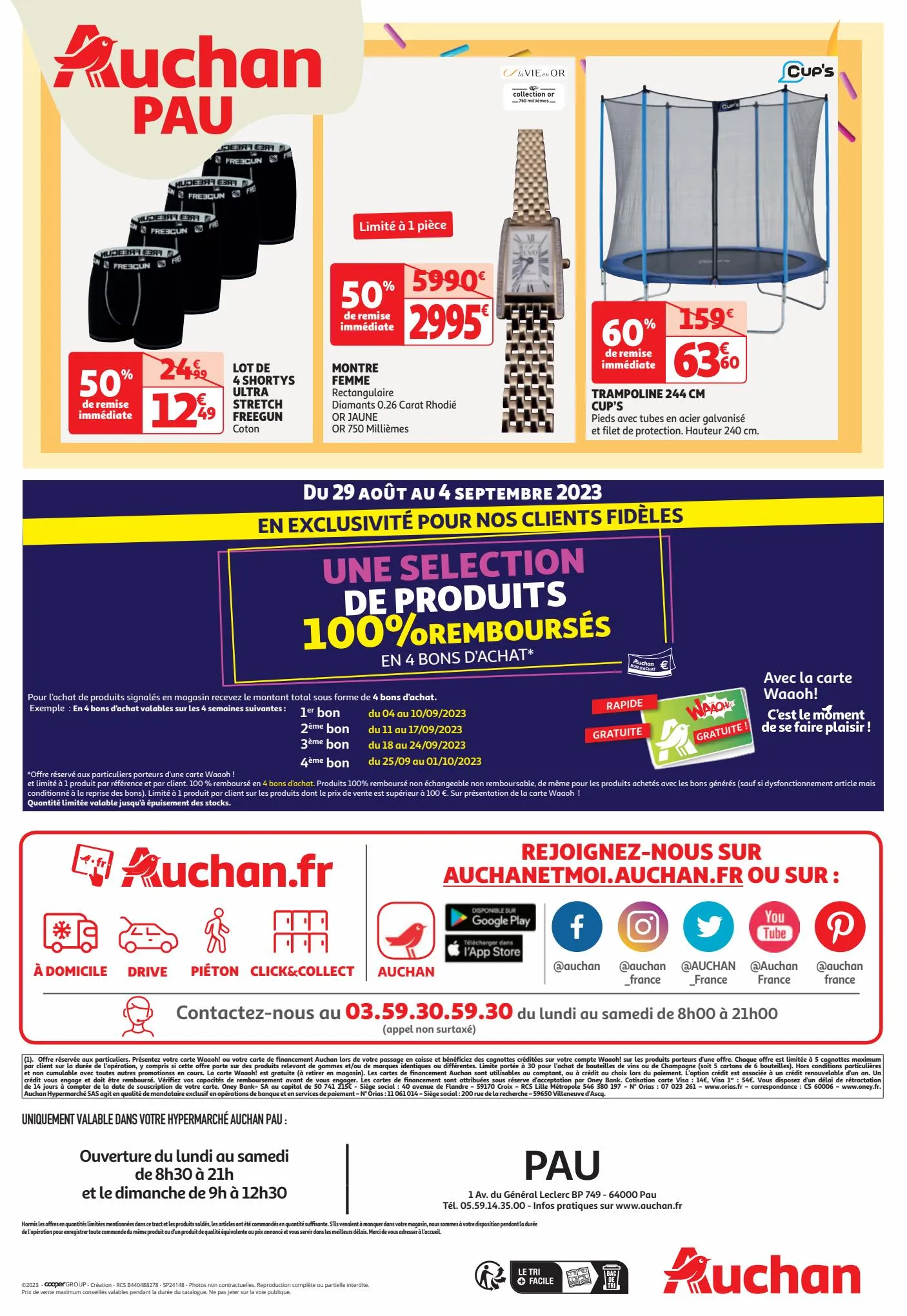 Catalogue Auchan Pau Réouverture, page 00064