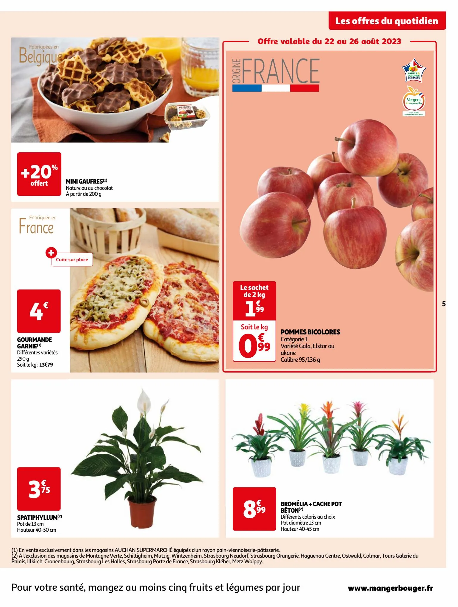 Catalogue Format XXL à prix XXS dans votre supermarché, page 00005