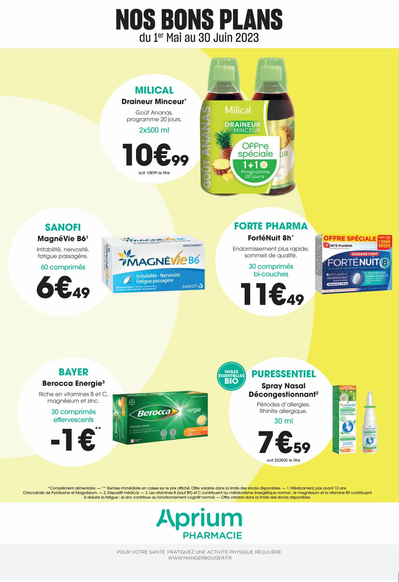 Catalogue Nos bons plans Aprium Pharmacie, page 00002