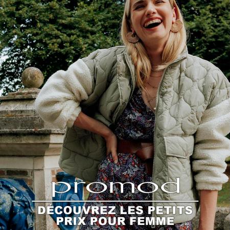 Promos de Vêtements et Chaussures à Lyon | Découvrez les petits prix pour femme sur Promod | 21/09/2022 - 05/10/2022