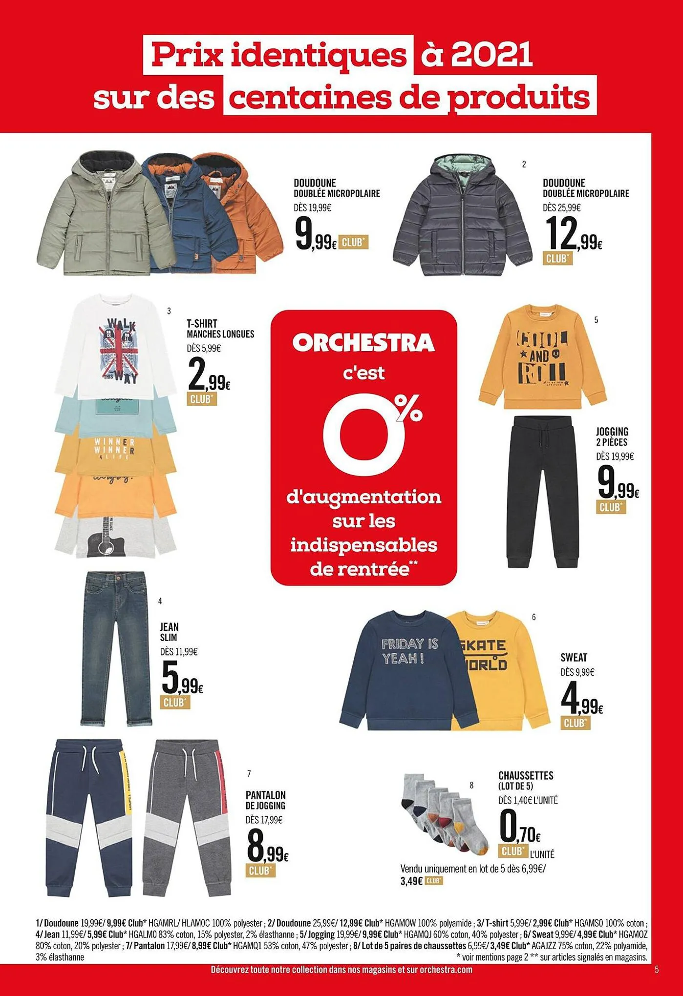 Catalogue Catalogue Orchestra, page 00005
