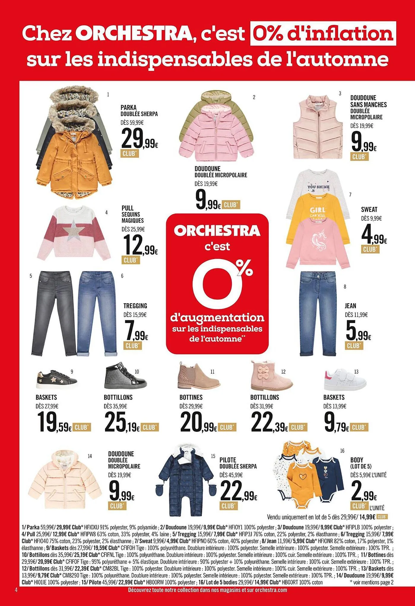 Catalogue Catalogue Orchestra, page 00004