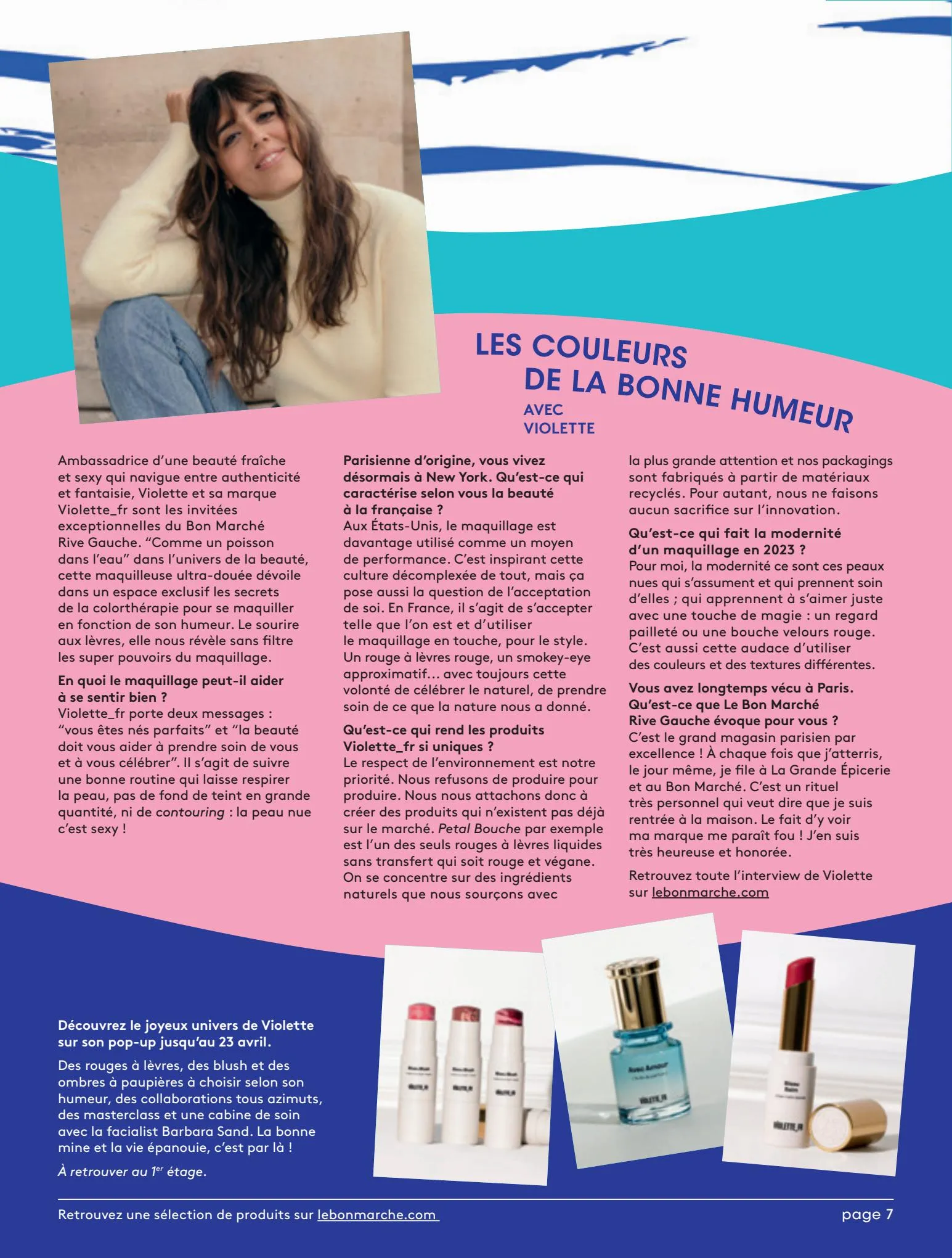 Catalogue La Mode, la Beauté, le Design Printemps-Été 2023, page 00009