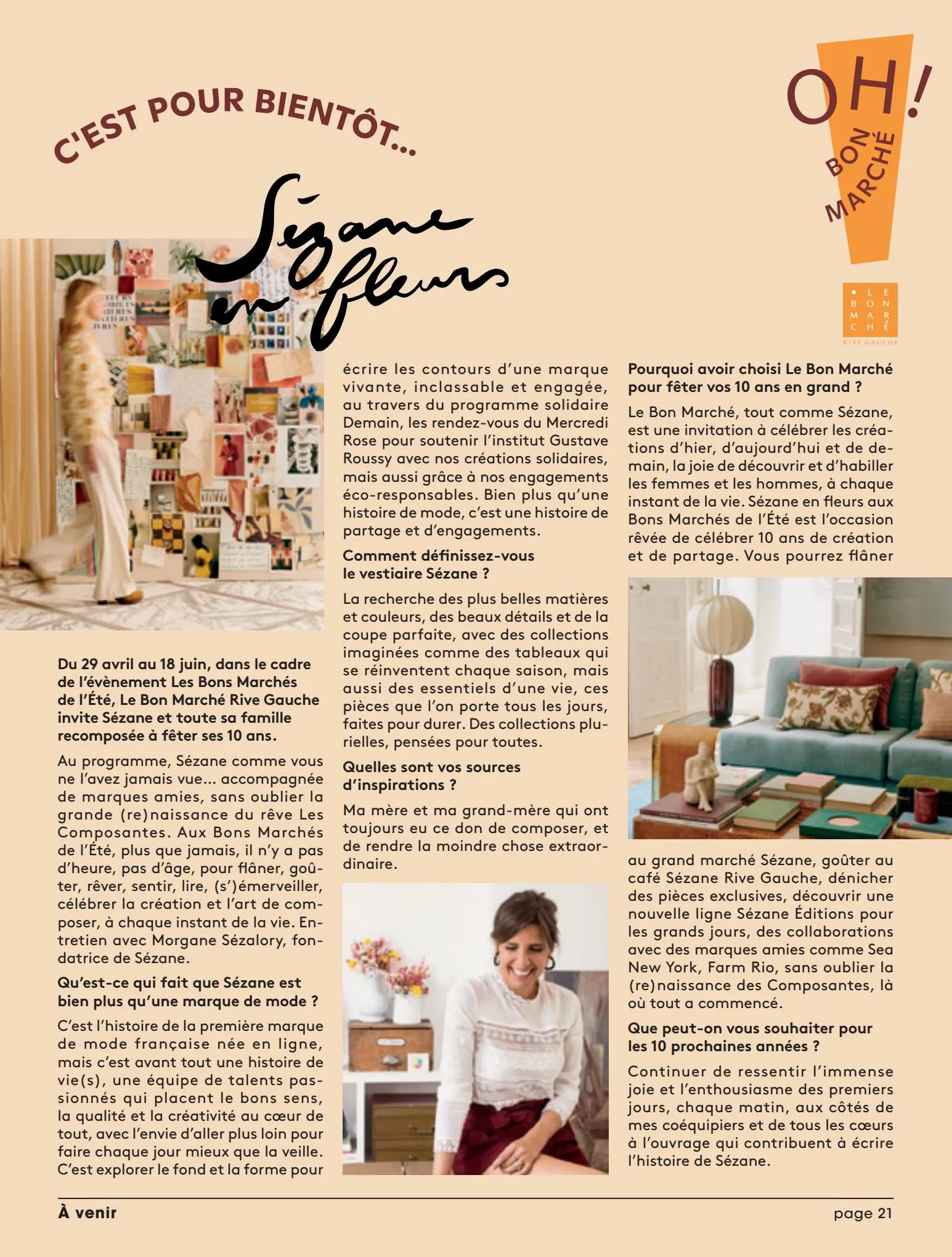 Catalogue La Mode, la Beauté, le Design Printemps-Été 2023, page 00023
