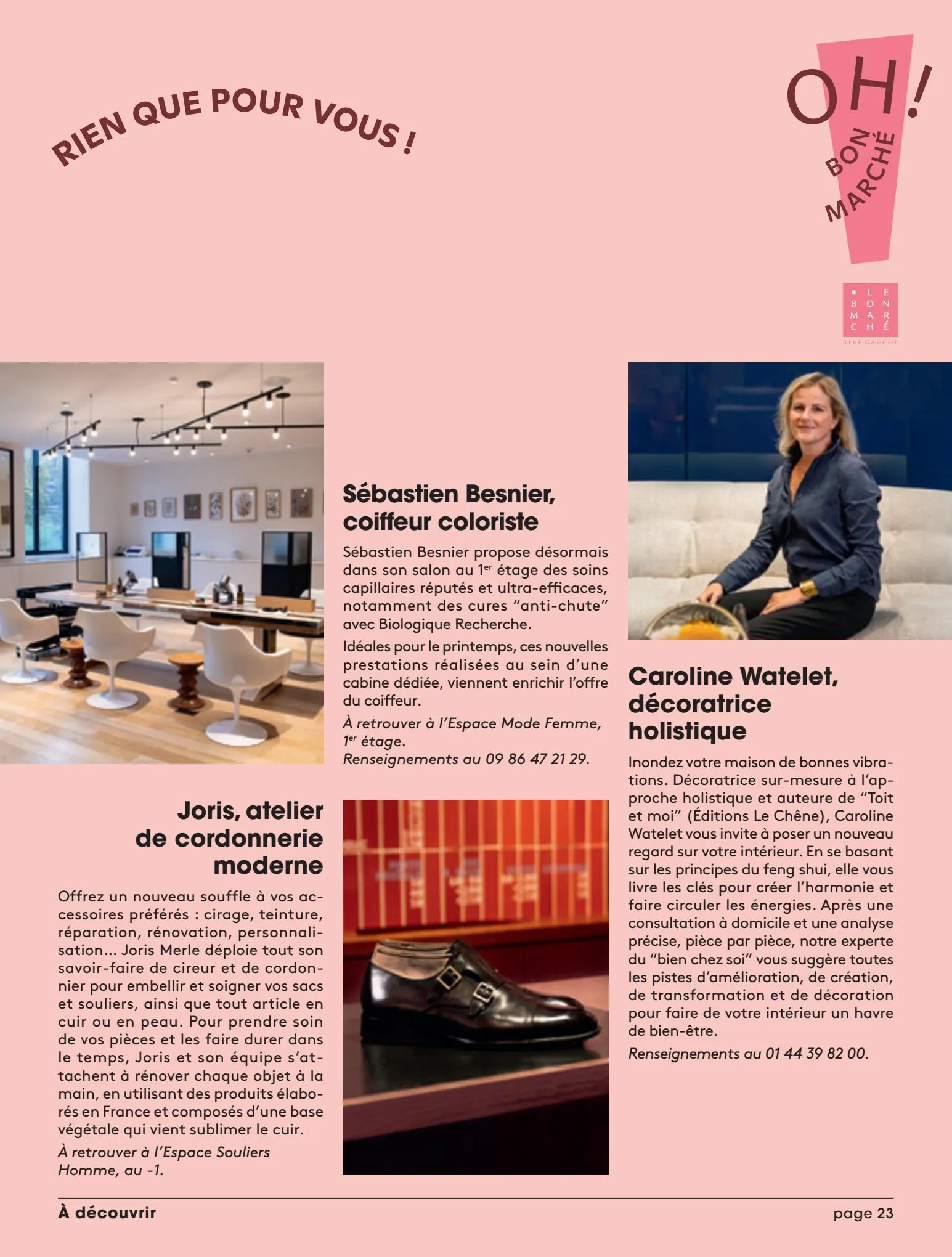Catalogue La Mode, la Beauté, le Design Printemps-Été 2023, page 00025