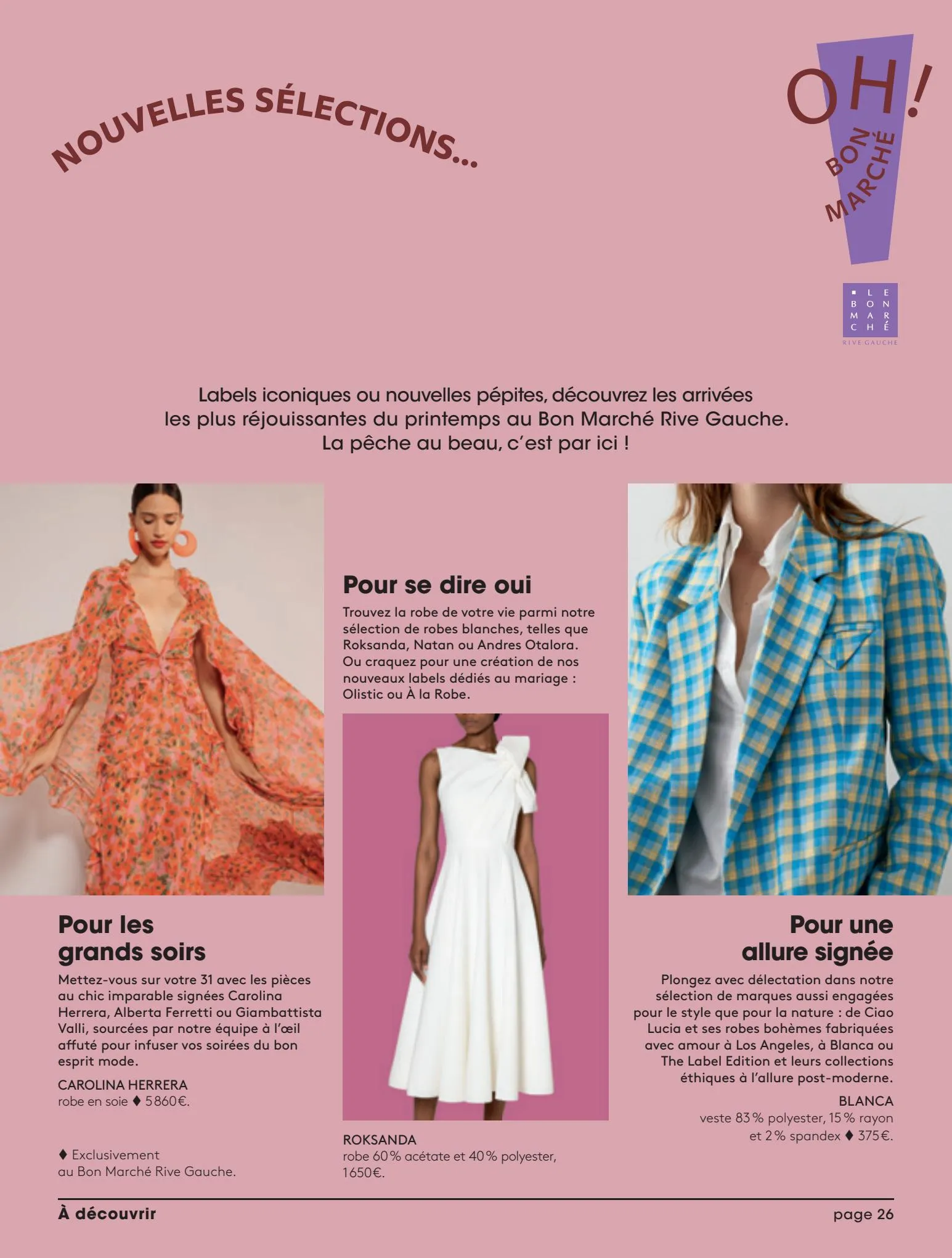 Catalogue La Mode, la Beauté, le Design Printemps-Été 2023, page 00028