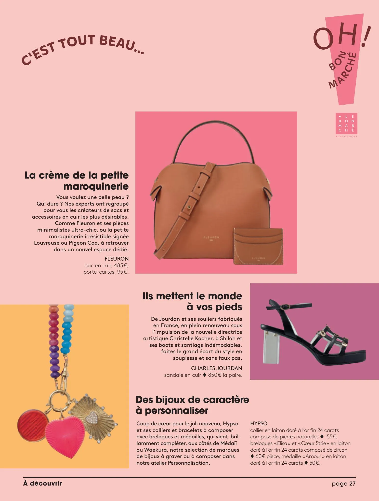 Catalogue La Mode, la Beauté, le Design Printemps-Été 2023, page 00029
